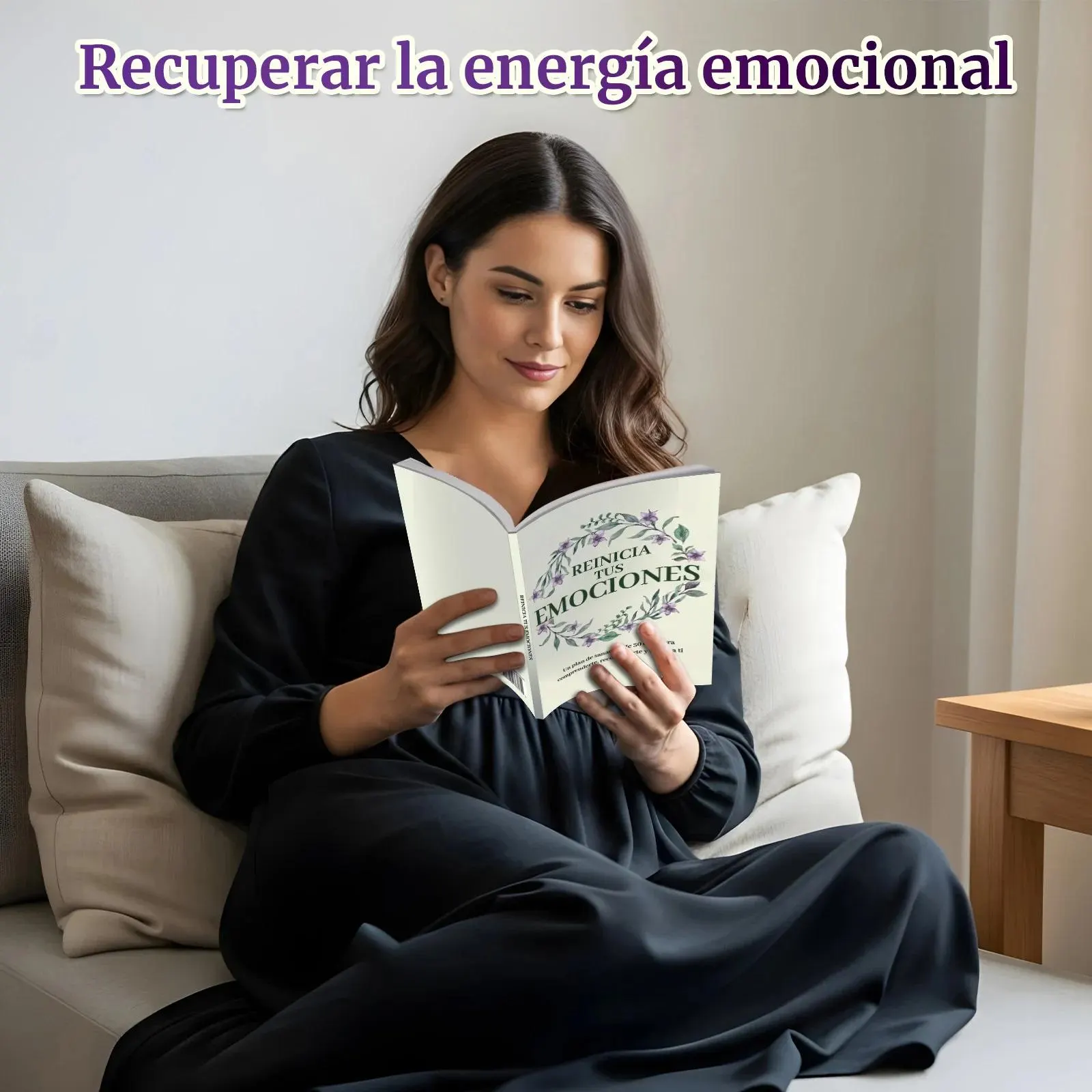 Spanish Edition Emotional Healing Book “Reinicia Tus Emociones” | 30-Day Recovery Plan to Understand Yourself - image 2