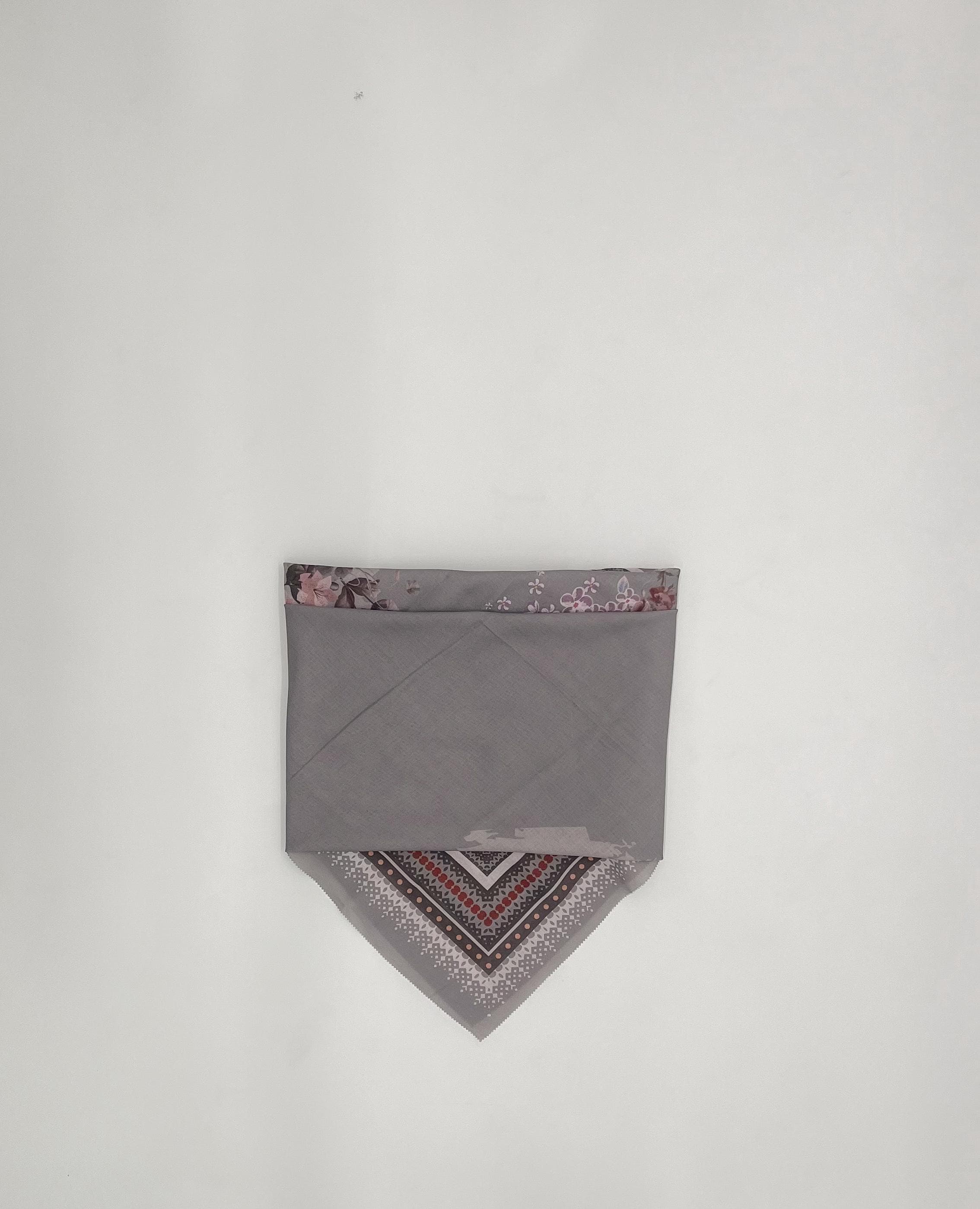 Stella Hijab Scarf | Floral Print Cotton Voile Lightweight Wrap - image 3