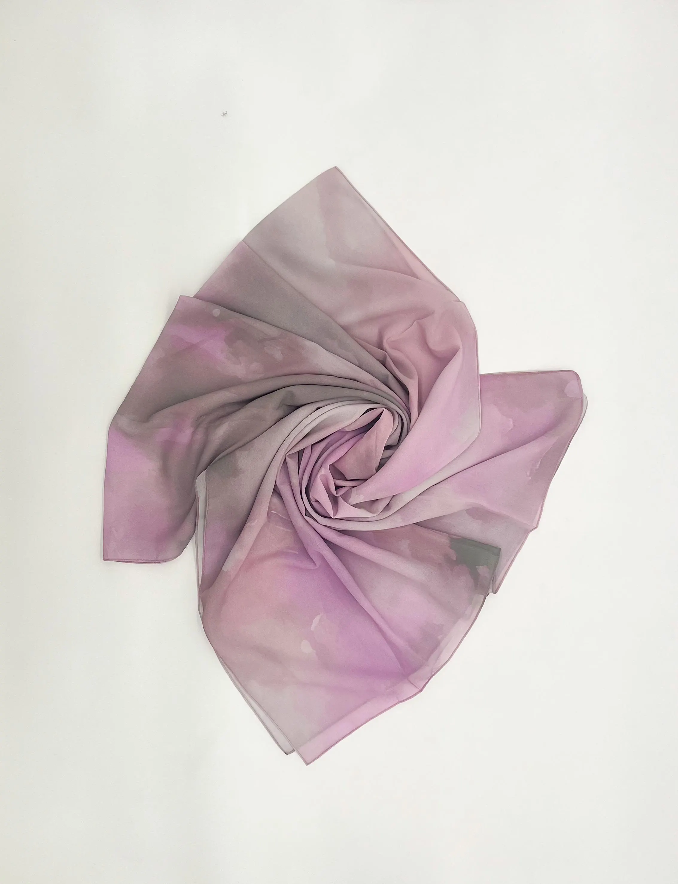 Purple Milkyway Soft Pashmina Hijab Scarf | Lightweight Warm Wrap | Modest Fashion Headscarf