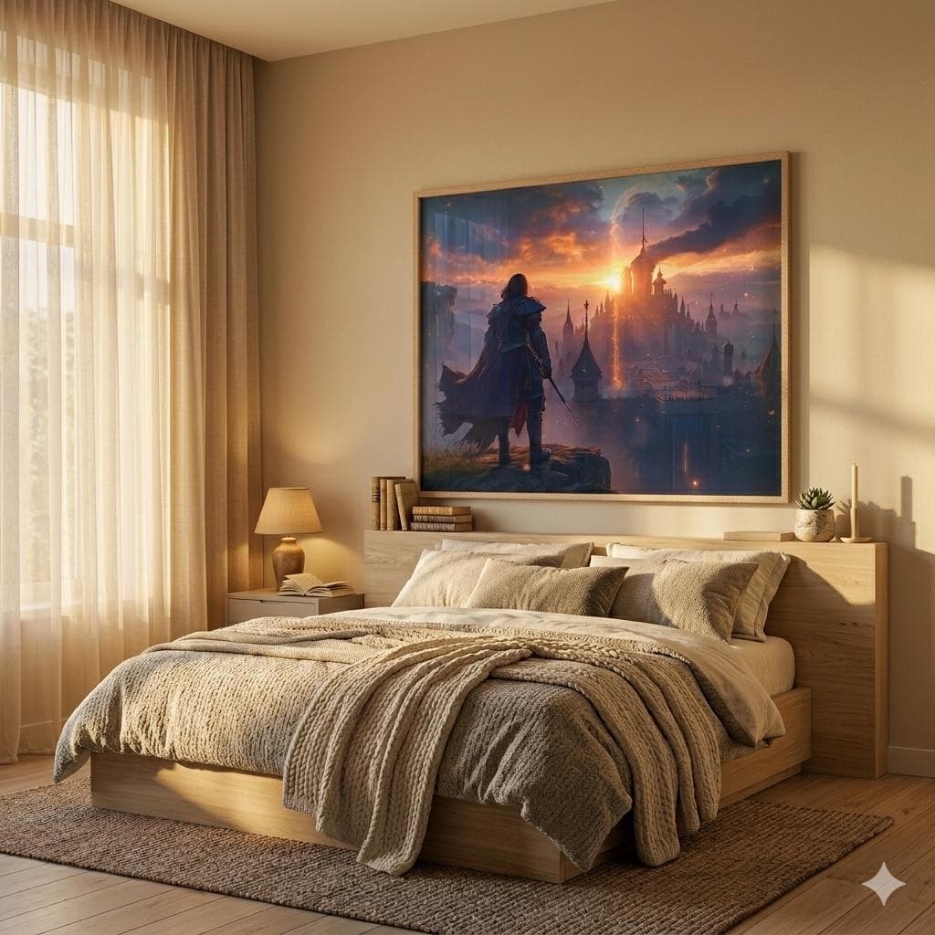 Fallen Kingdom Poster | Dark Fantasy Wall Art - image 4