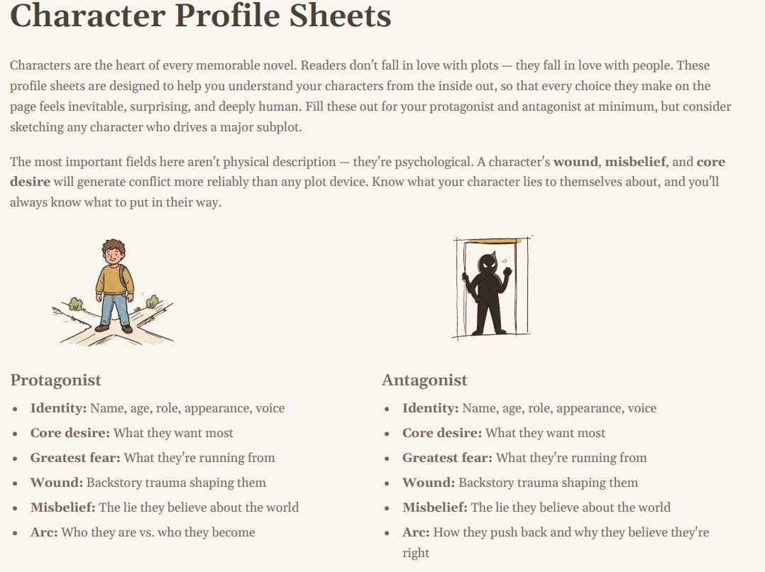 Novel Writing Planner Kit | Scene Plotter - image 4