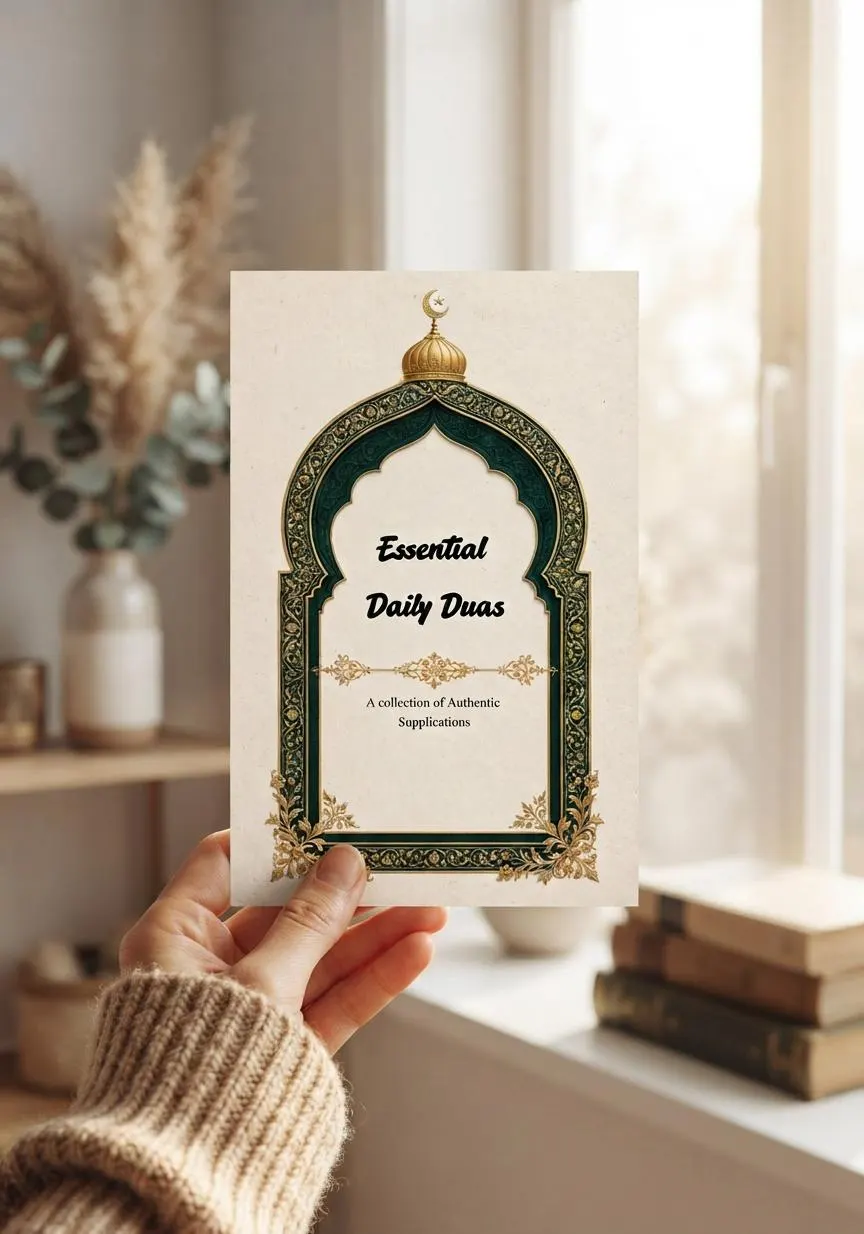 Daily Dua Cards Printable | Islamic Dua Cards Set | Muslim Adhkar Prayer - image 4