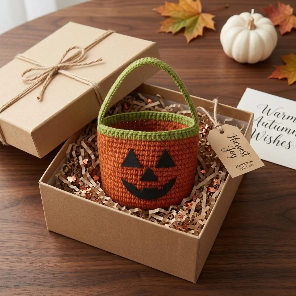 Halloween Pumpkin Treat Bag Crochet Pattern PDF, Jack O Lantern Bag Pattern, Trick Or Treat Bag Crochet, Pumpkin Candy Bag - image 4