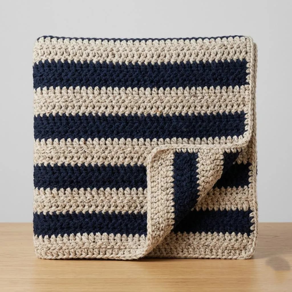 Crochet Fold over Blanket, Structured Crochet Blanket Pattern, Rectangular Chunky Blanket Pattern, Easy Beginner Bulky Yarn Throw