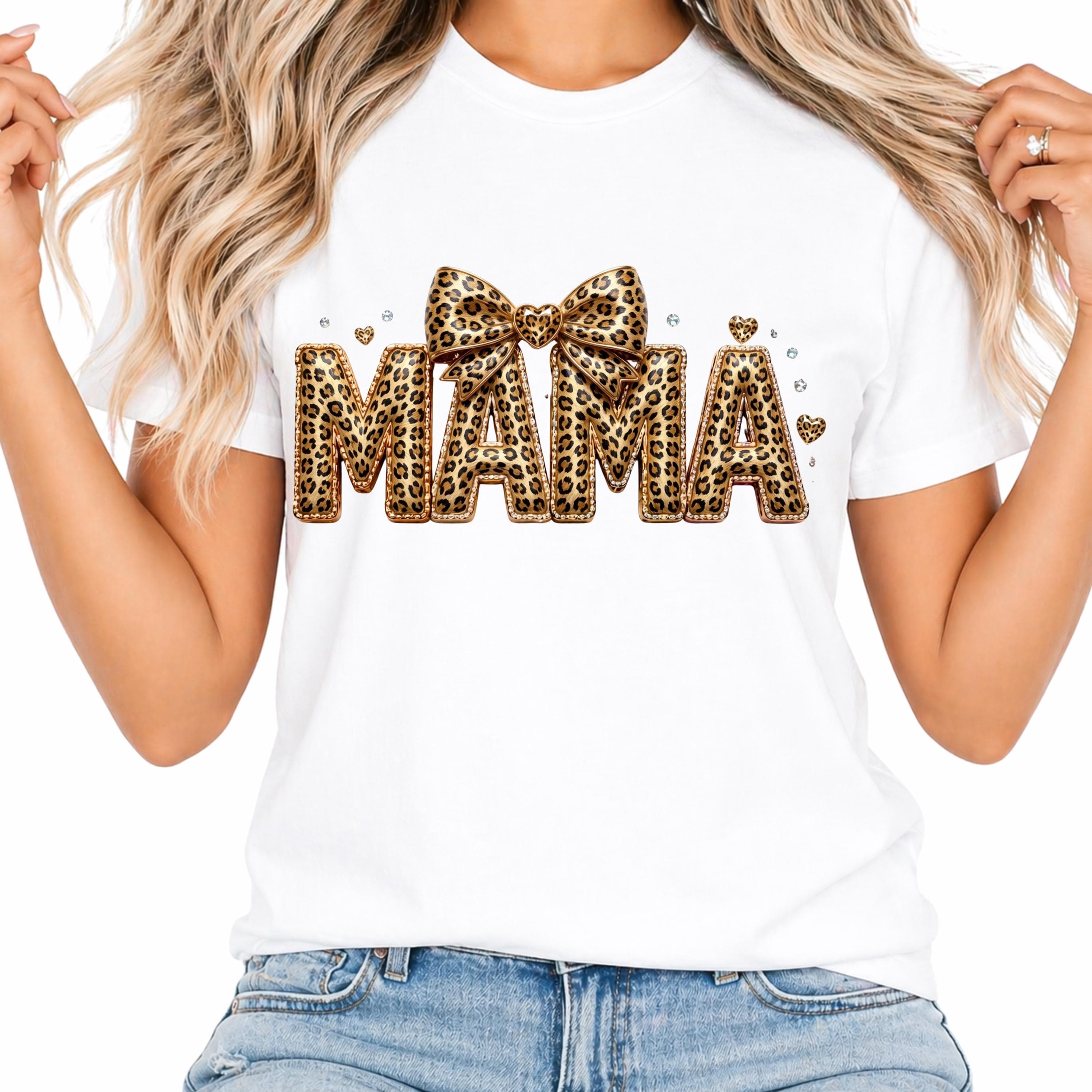 MAMA Leopard Print PNG – Retro Cheetah Sublimation Design (Digital Download) - image 4