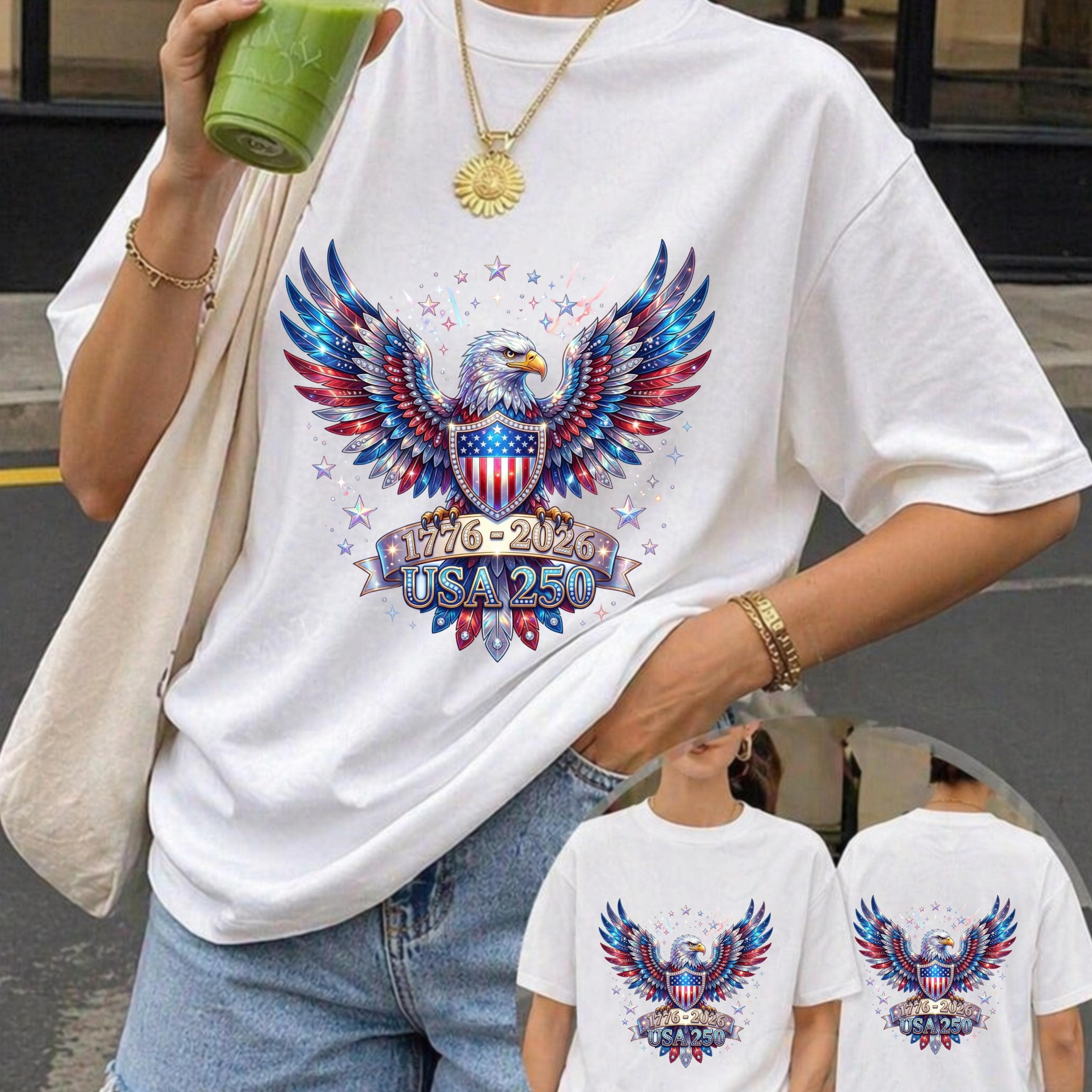 American Eagle 250th Anniversary Shirt | Patriotic USA 1776-2026 Celebration Tee