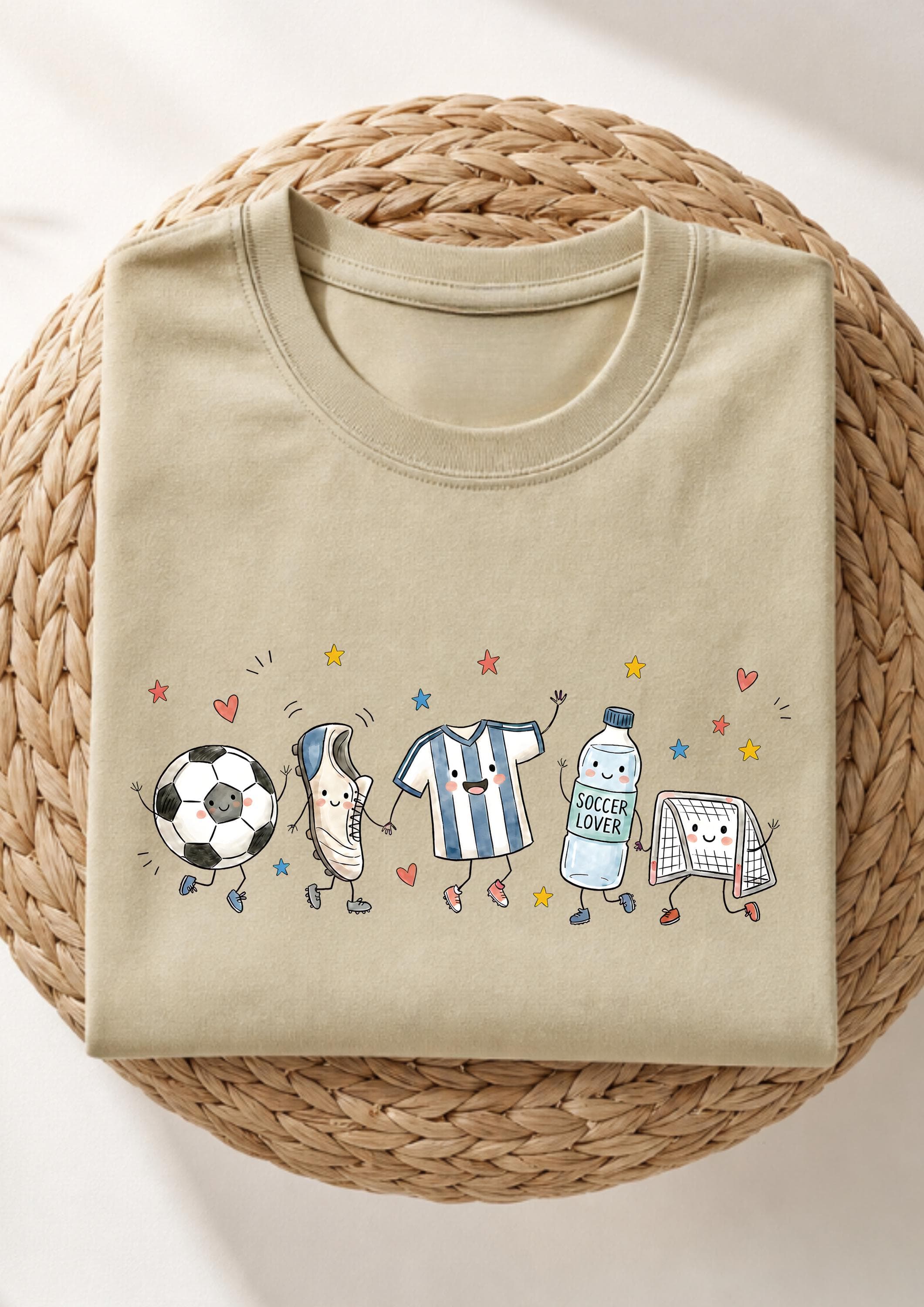 Cute Soccer Graphic Tee Unisex Soccer Shirt Soccer Gifts & Activities Shirt - image 2