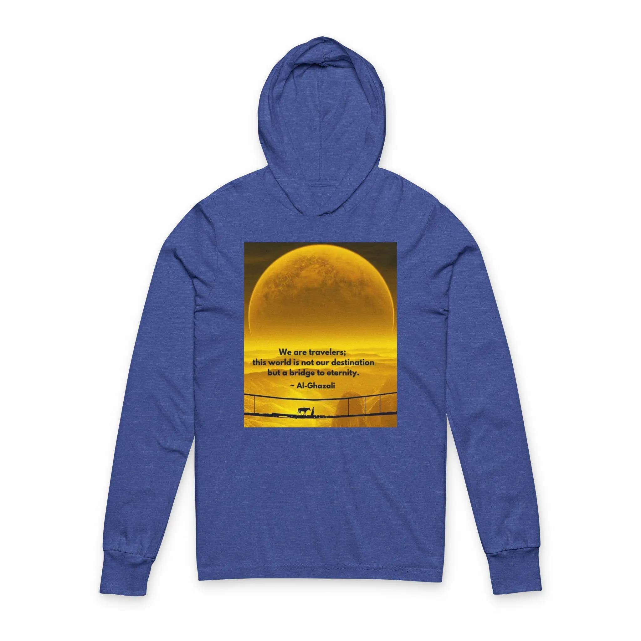 Unisex Hooded Long Sleeve Tee - image 3