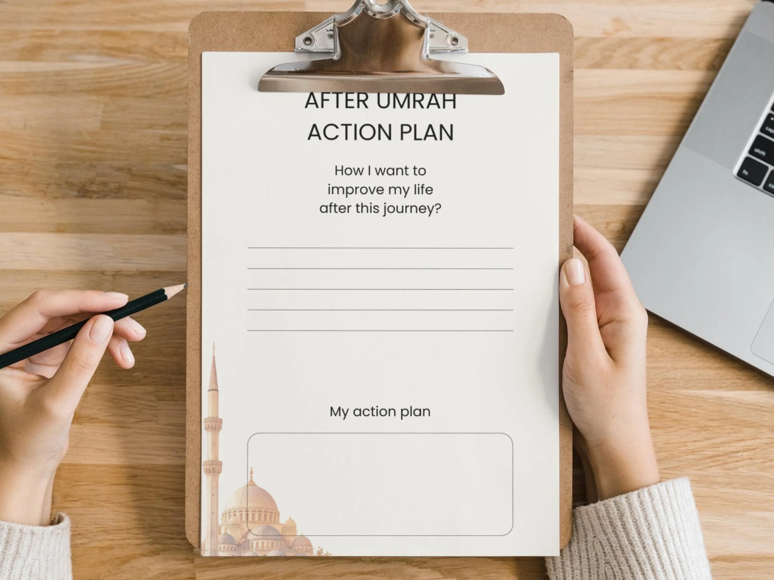 Umrah Journal Bundle | Planner, Checklist, Duas, Reflections (PDF, PNG) - image 4