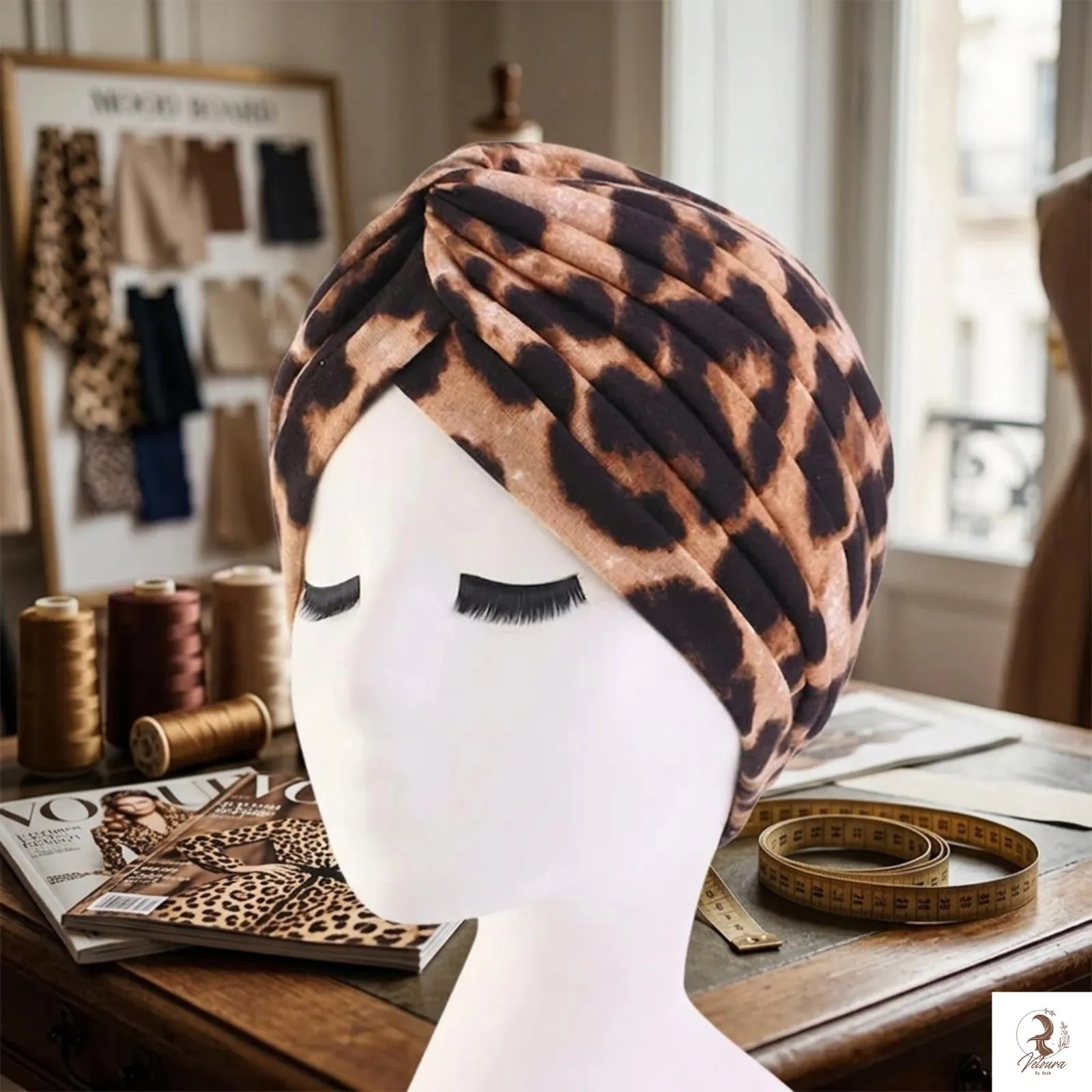 Leopard party wear bandanas