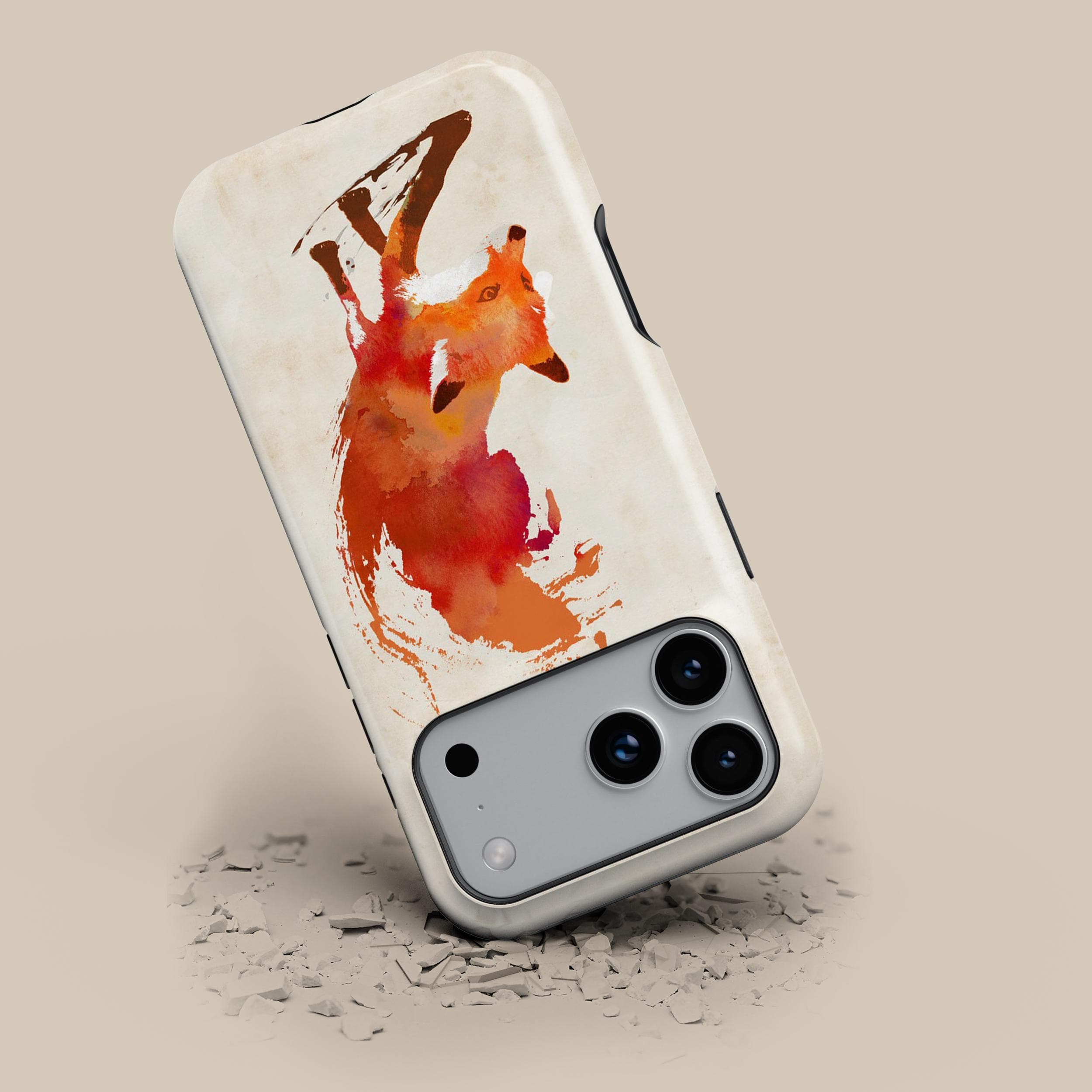 Watercolor Fox Phone Case: Autumn Fox Design Cover for iPhone 17 16 15 14 13 12 11 + MagSafe, Samsung S26 S25 Ultra, Google Pixel 10 9 Pro - image 5
