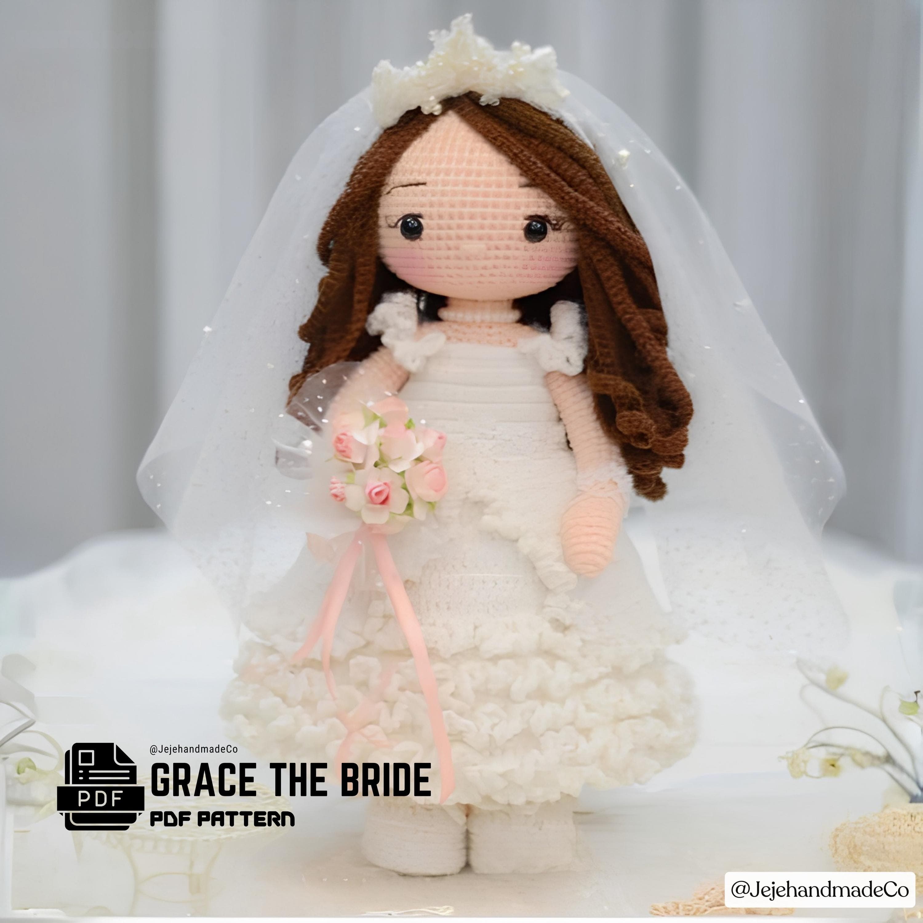 Bride Doll - crochet pattern / amigurumi