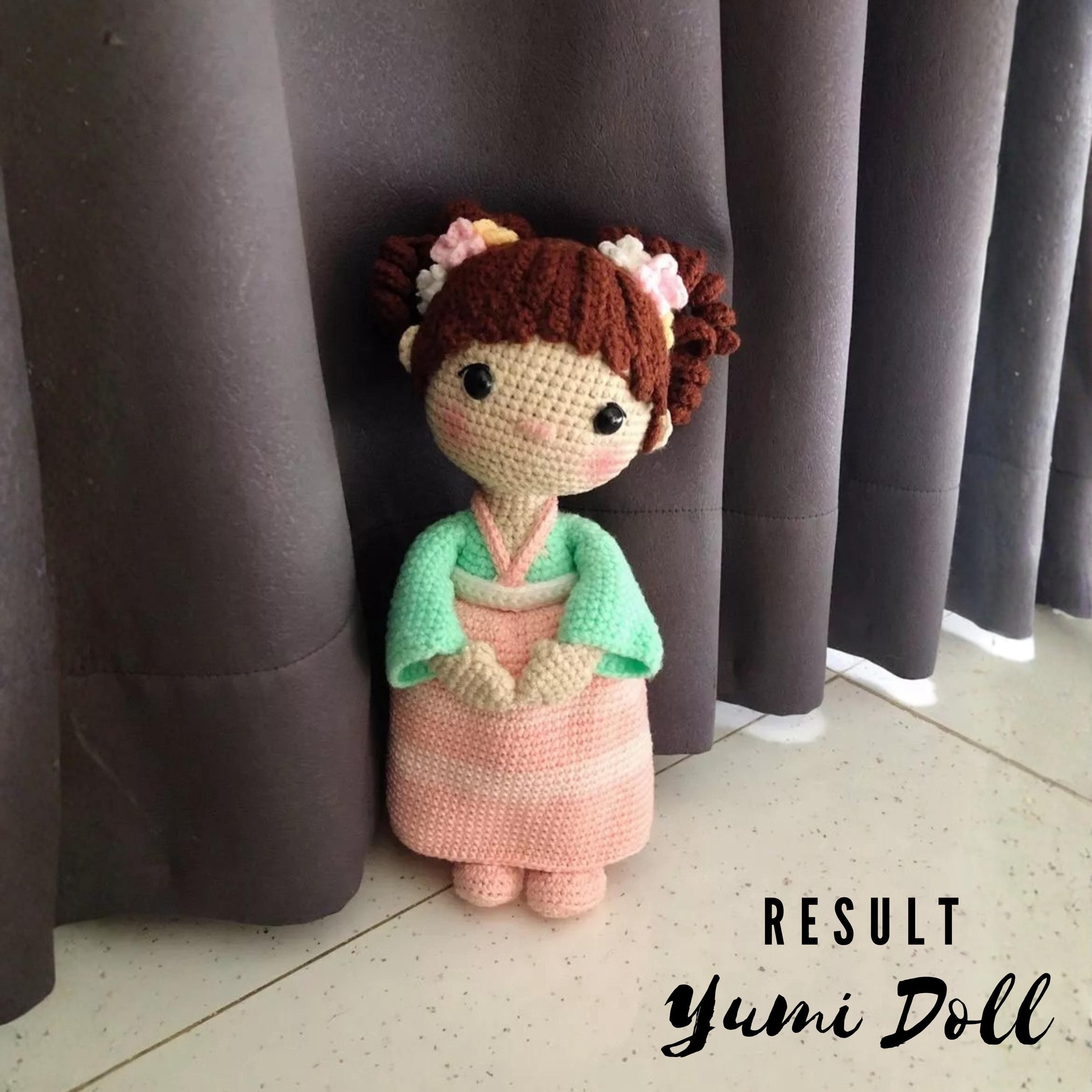 Yumi Doll Crochet Pattern PDF: Amigurumi Doll Making Guide (Digital Download) - image 5