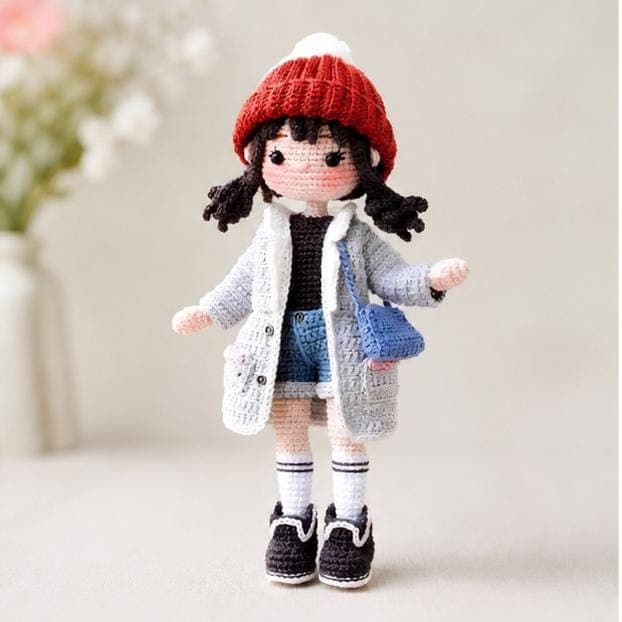 Linda Cute Girl Doll Amigurumi Pattern (PDF Download) - image 3
