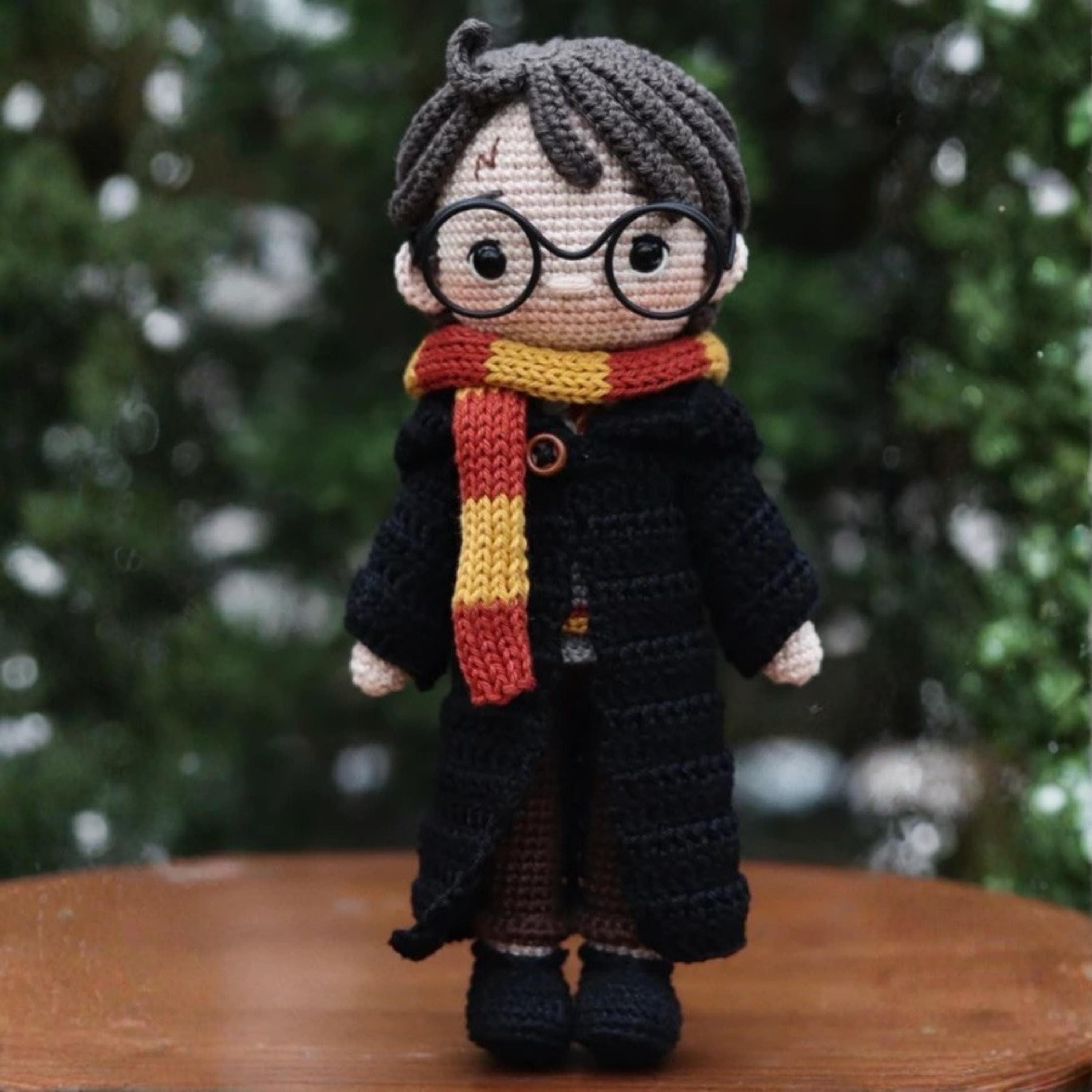 Harry Potter 4 in 1 Wizard Doll Amigurumi Pattern Set (PDF Download) - image 3