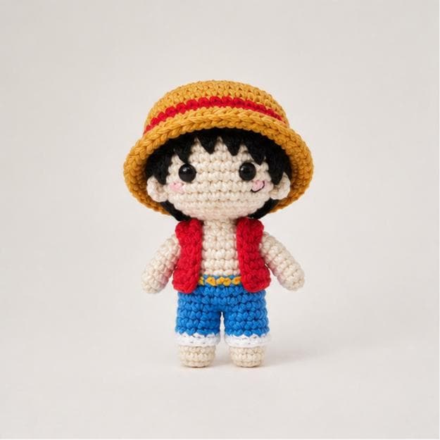 One Piece Pirate Amigurumi Crochet Pattern Set (PDF Download) - image 3