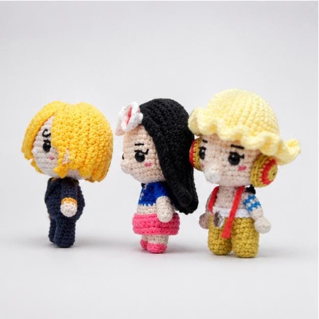 One Piece Pirate Amigurumi Crochet Pattern Set (PDF Download) - image 5