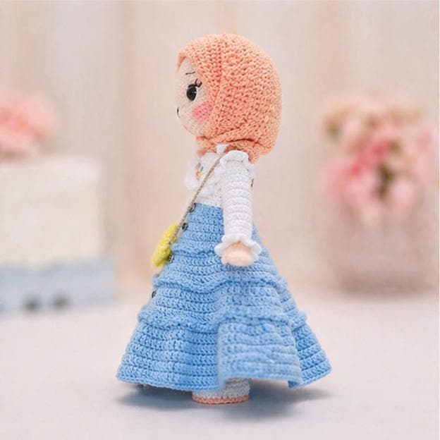 Beyza Hijab Doll Amigurumi Crochet Pattern (PDF Download) - image 4