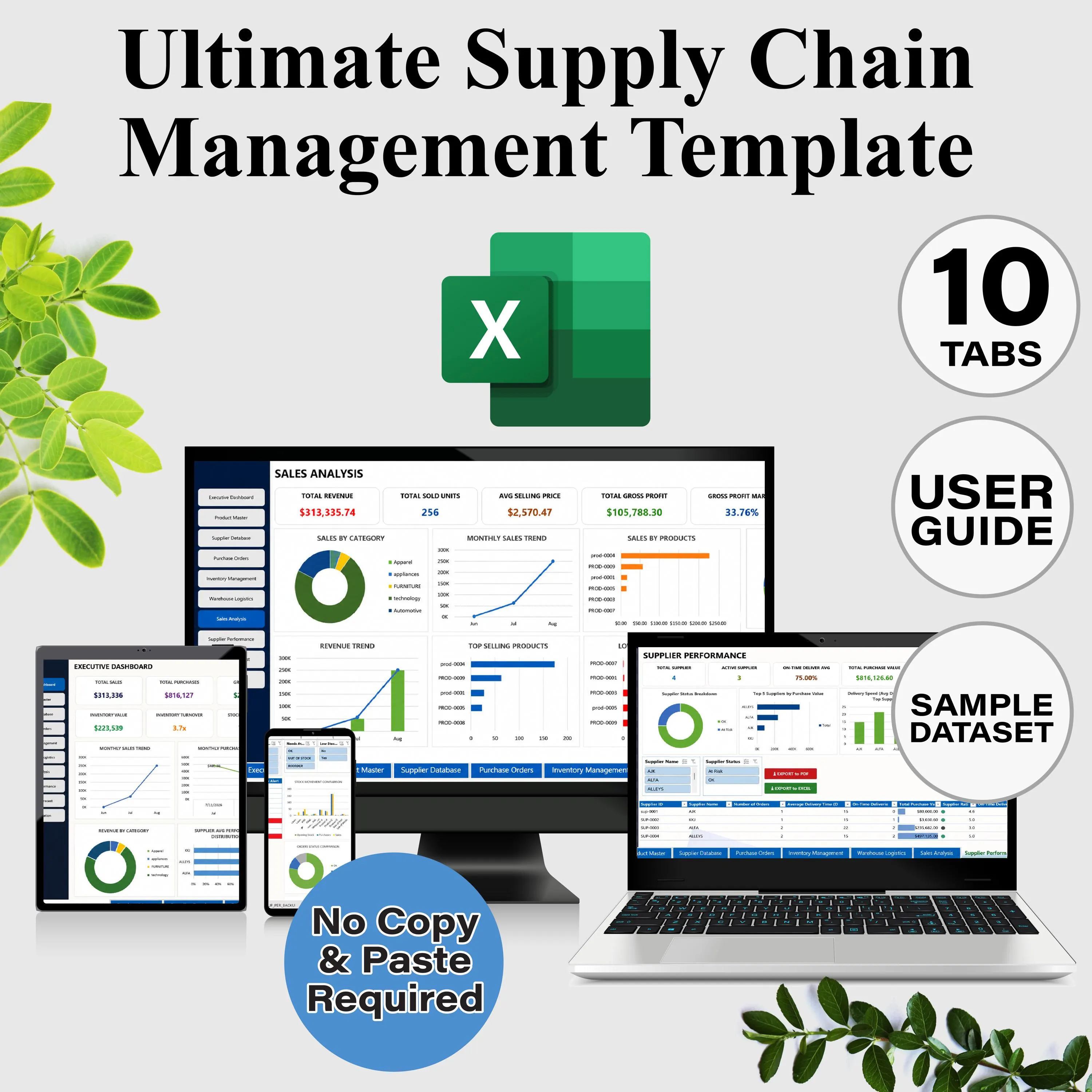 Automated Business Tracker, Supply Chain Management (Digital Download)