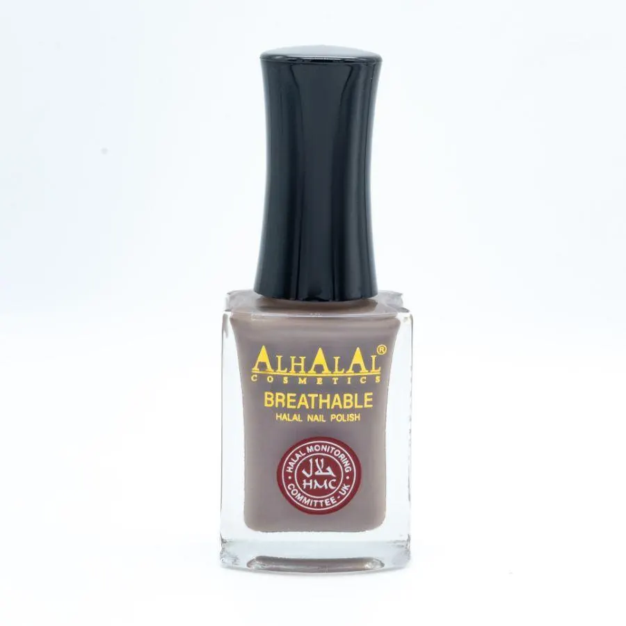 Halal Breathable Gel Nail Polish | Red & White Vegan Cruelty-Free Enamel