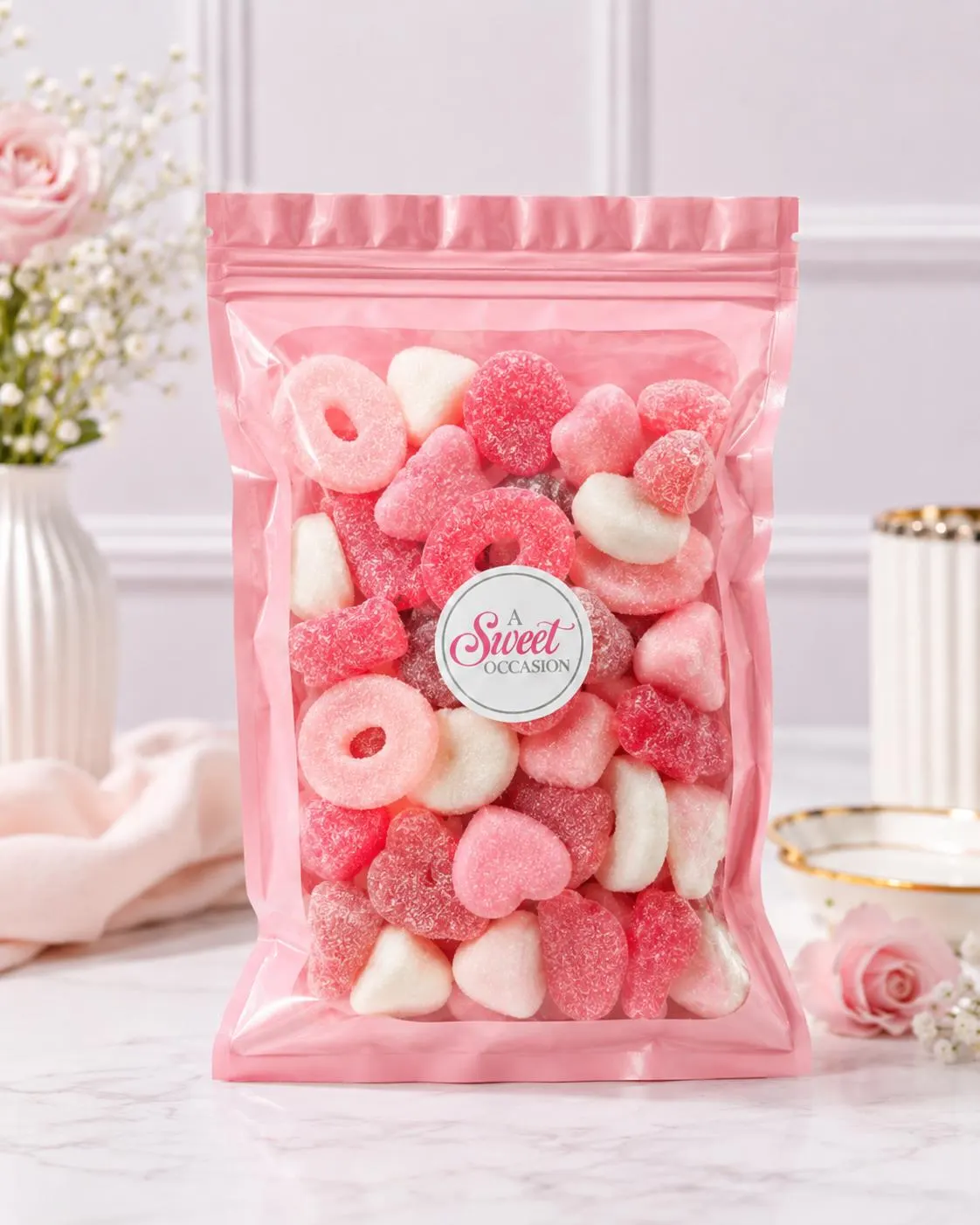 Sweet Ocassion Gift Pouches - 600g VEGAN Pick and Mix