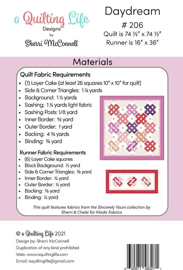 Four Square #205  Pattern by Sherri McConnell from  A Quilting Life - image 3