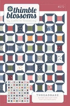 Threadbare Quilt Pattern by Camille Roskelley for Moda- 76" X 76"