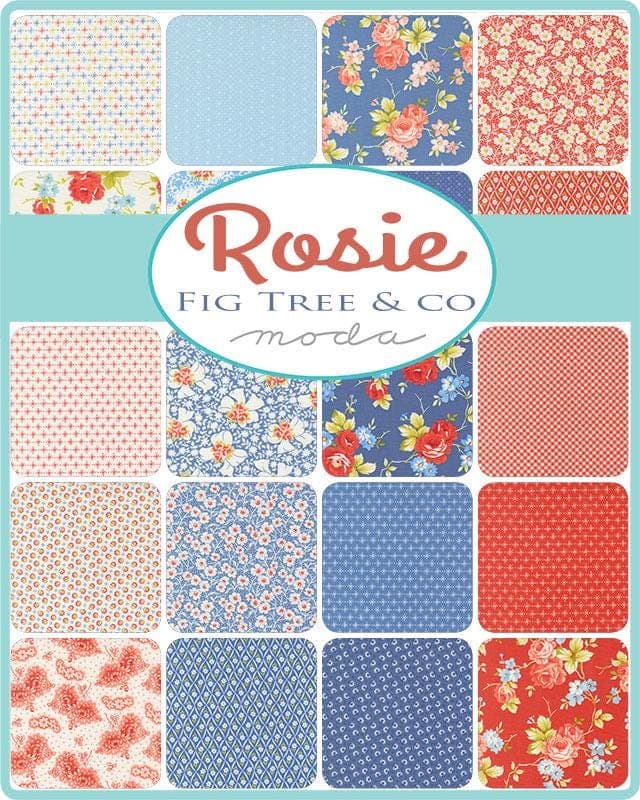 Rosie Gingham Strawberry 35427 24 by Fig Tree- Moda- 1/2 Yard - image 3