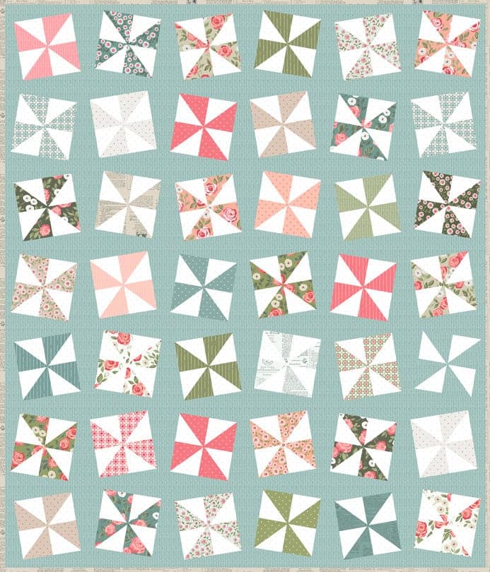 Shuffle Quilt Pattern by Lella Boutique- Moda-