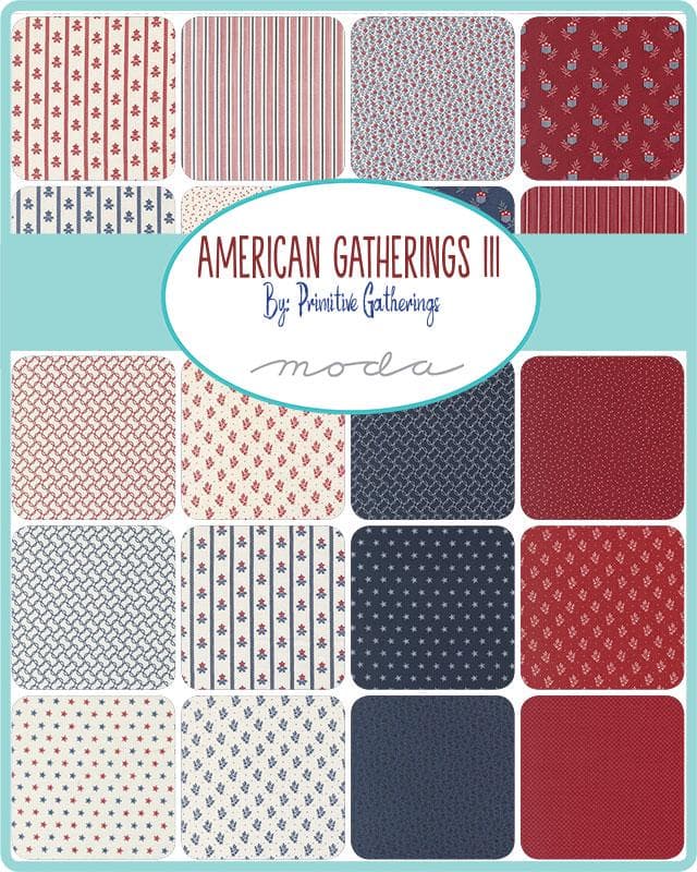 American Gatherings III Jelly Roll 49320JR from Primitive Gatherings- Moda- - image 3