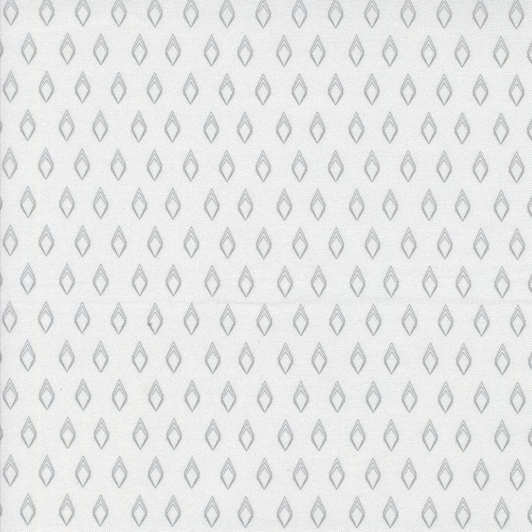 Mixed Bag Bonbons Forever White Grey 18250 11 by Jen Kingwell- Moda- 1/2 yard