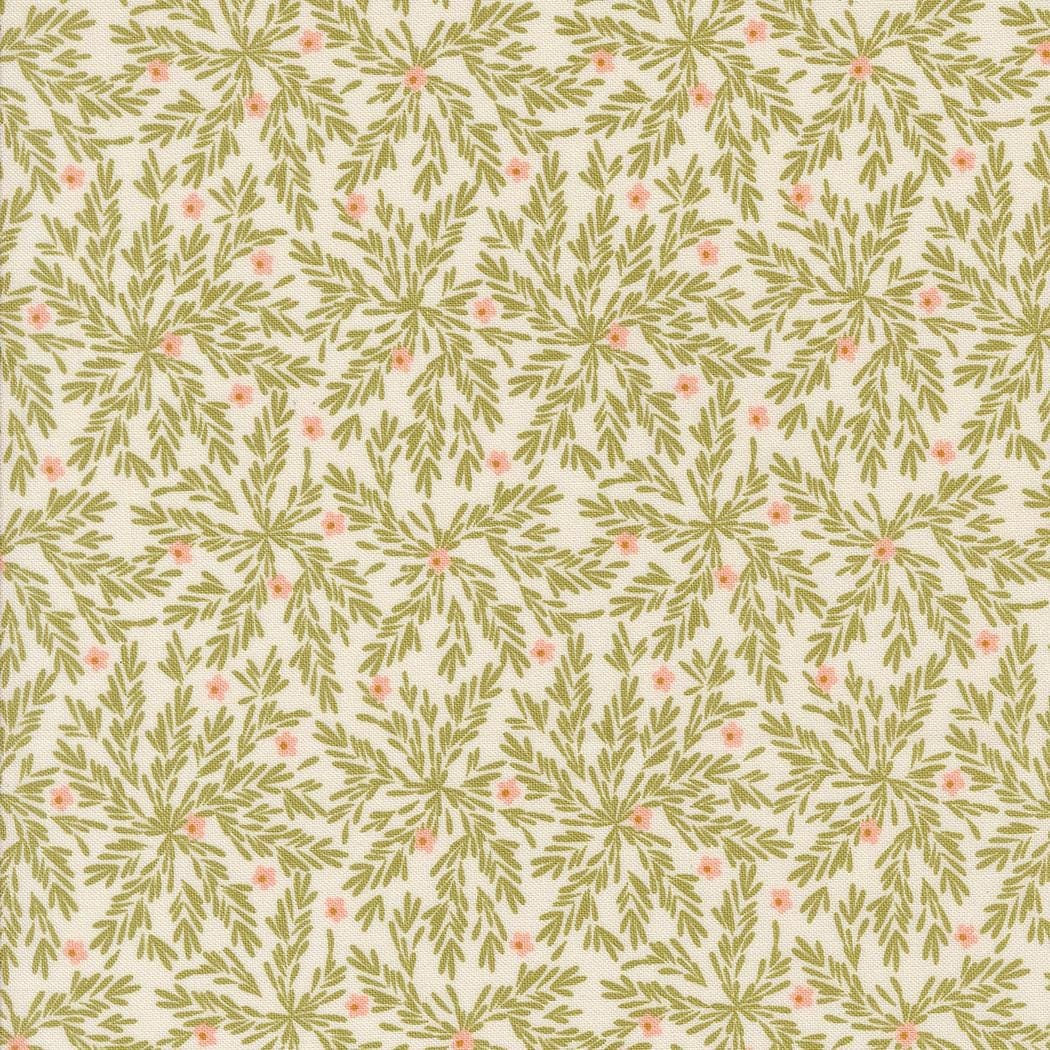 Frivolity Lichen and Moss Porcelain 43194 11 by  Sweetfire Road - Moda- 1/2 Yard