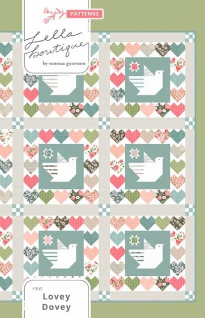 Lovey Dovey LB 205  Pattern by Lella Boutique- Moda-