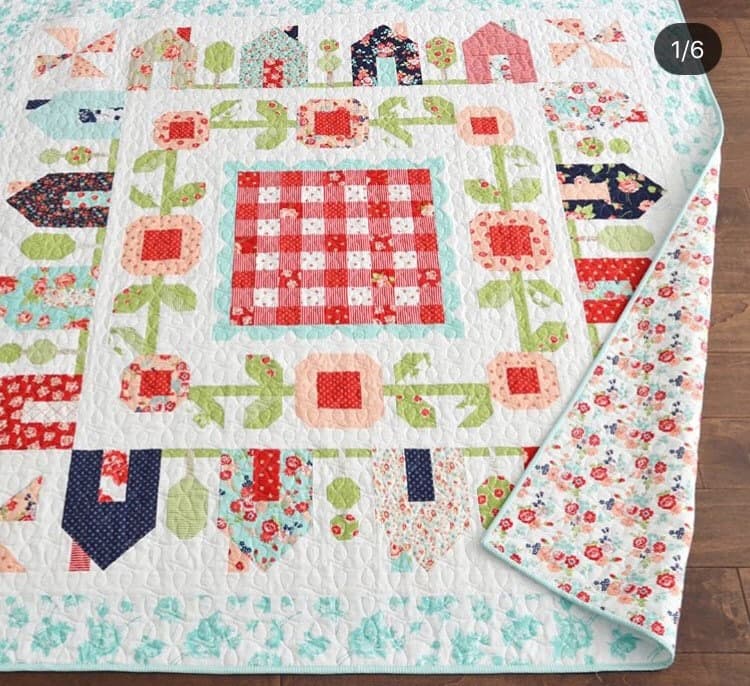 Springville Pattern by Thimbleblossoms