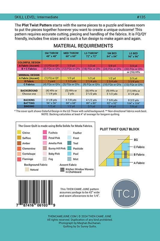 Plot Twist Pattern by Then Came June- multiple sizes - image 3