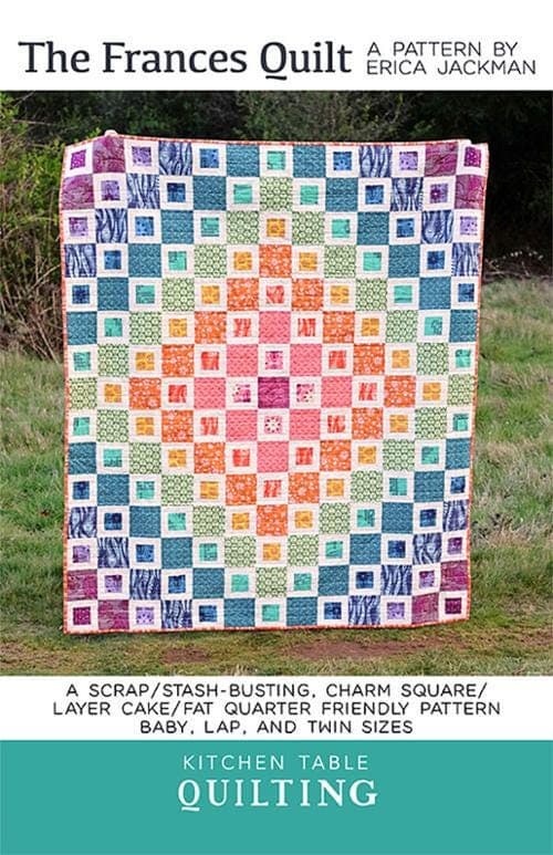 The Frances Quilt Pattern by Kitchen Table -Multiple sizes