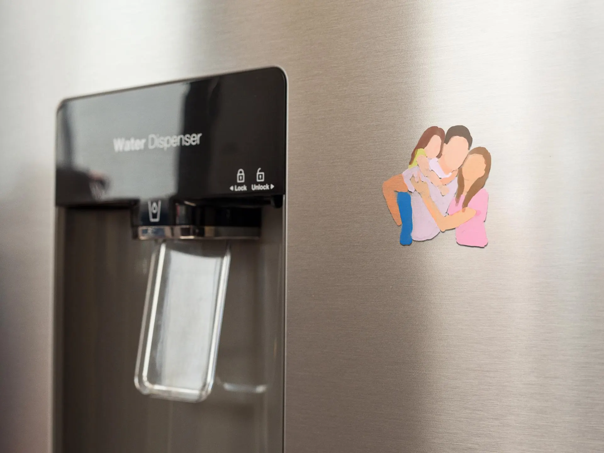 Personalized Family Photo Magnet | Custom Die-Cut Vinyl Keepsake - image 3