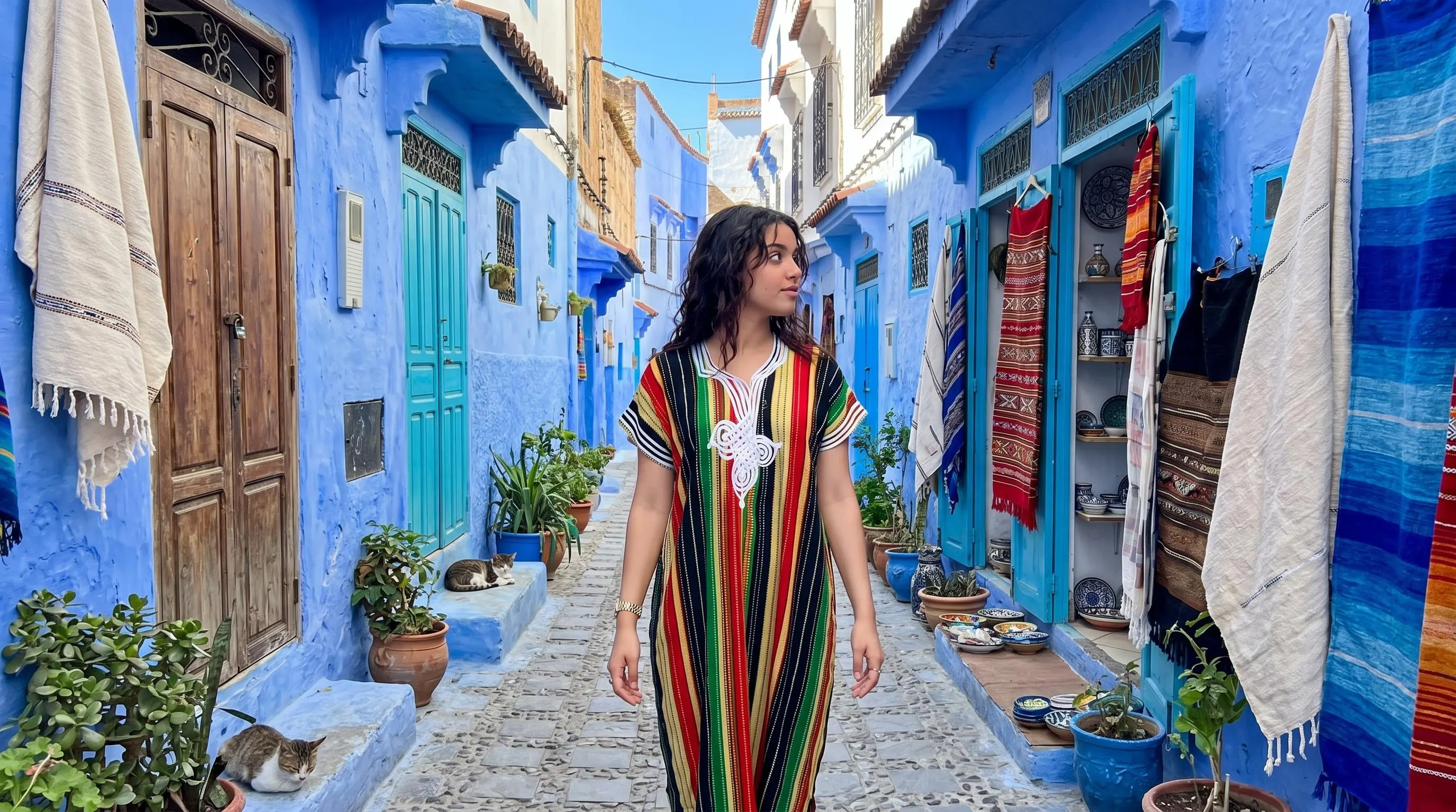 Handmade Moroccan Gandoura Dress, Boho Summer Maxi Caftan, Traditional Lounge Wear