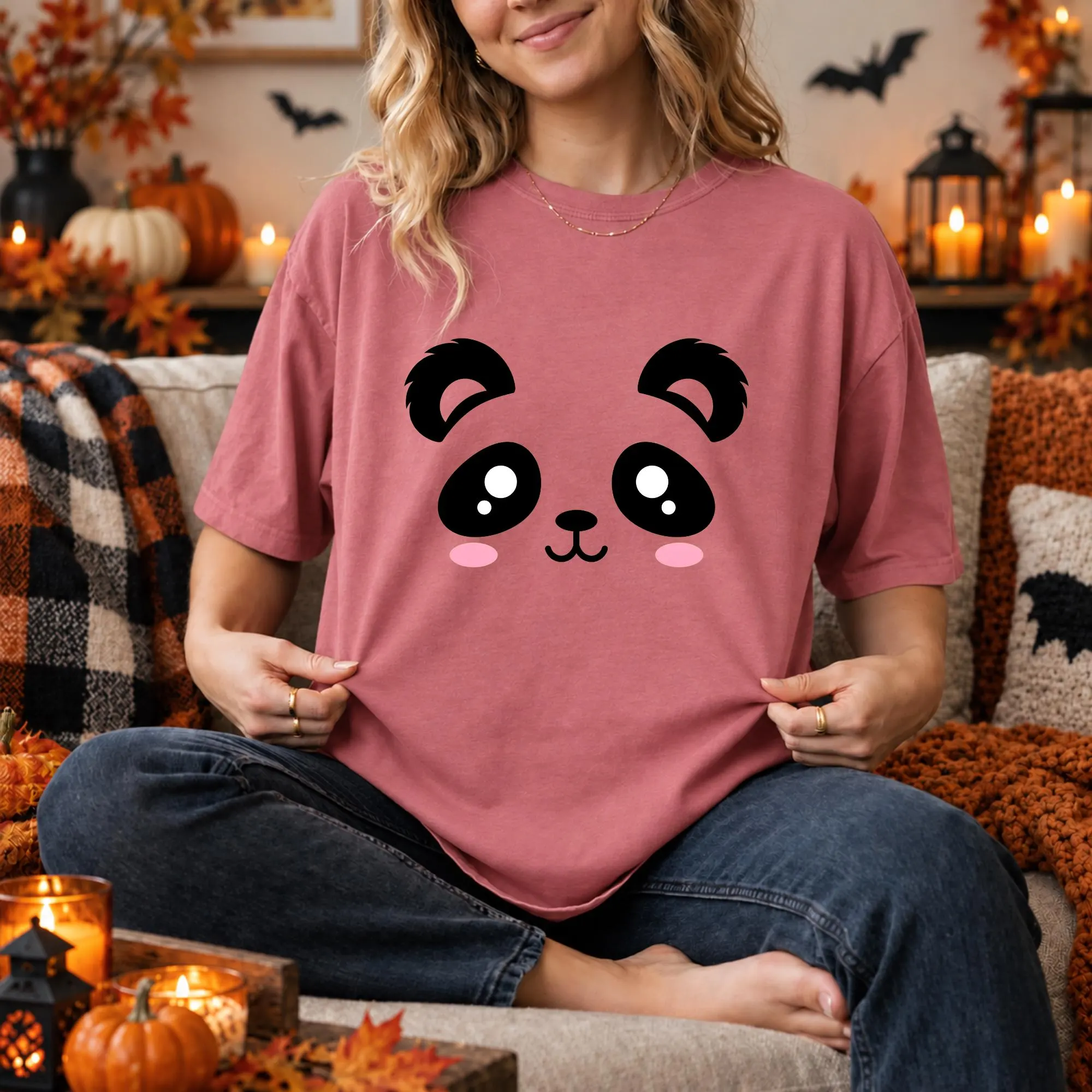 Spooky Panda Bear Halloween PNG: Kawaii Animal Art (Digital Download) - image 5