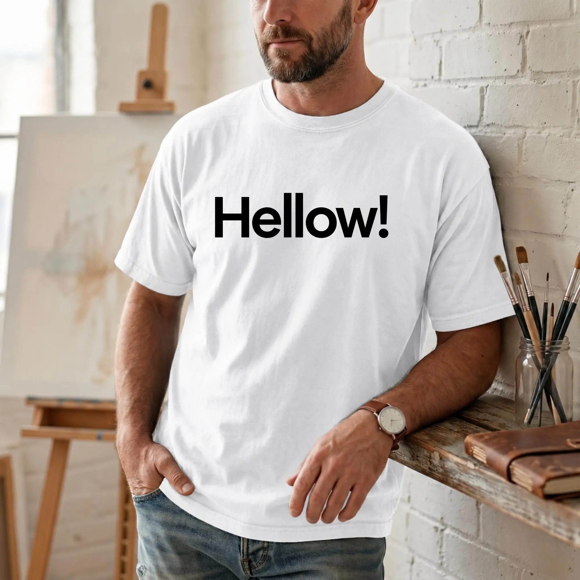 Classic Unisex Crewneck T-Shirt, Minimalist Everyday Style Gift, Casual Comfort Graphic Tee, Simple Basic Wardrobe Essential Shirt - image 3