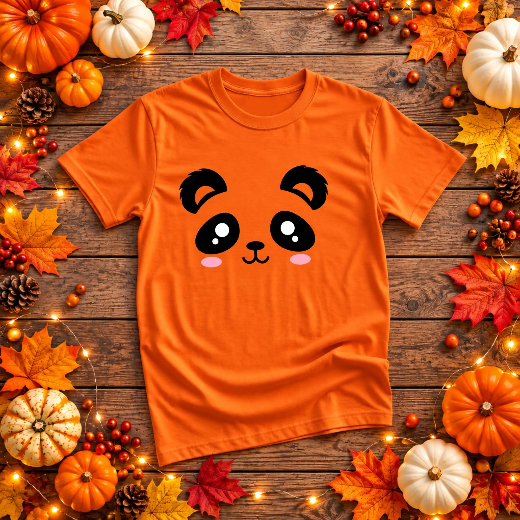 Spooky Panda Bear Halloween PNG: Kawaii Animal Art (Digital Download) - image 3