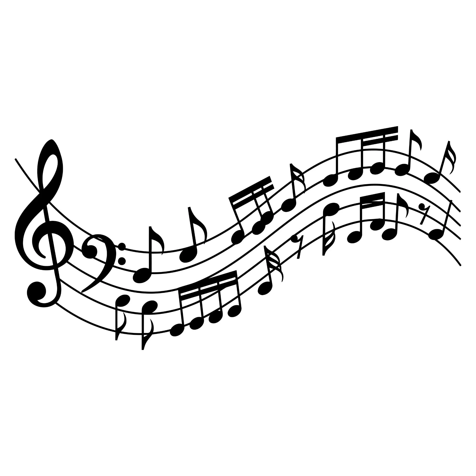 Music Notes Svg, Music Svg, Musical Notes Svg, Music Symbols Svg, Music Note Svg, Musical Svg, Clipart, Instant Download