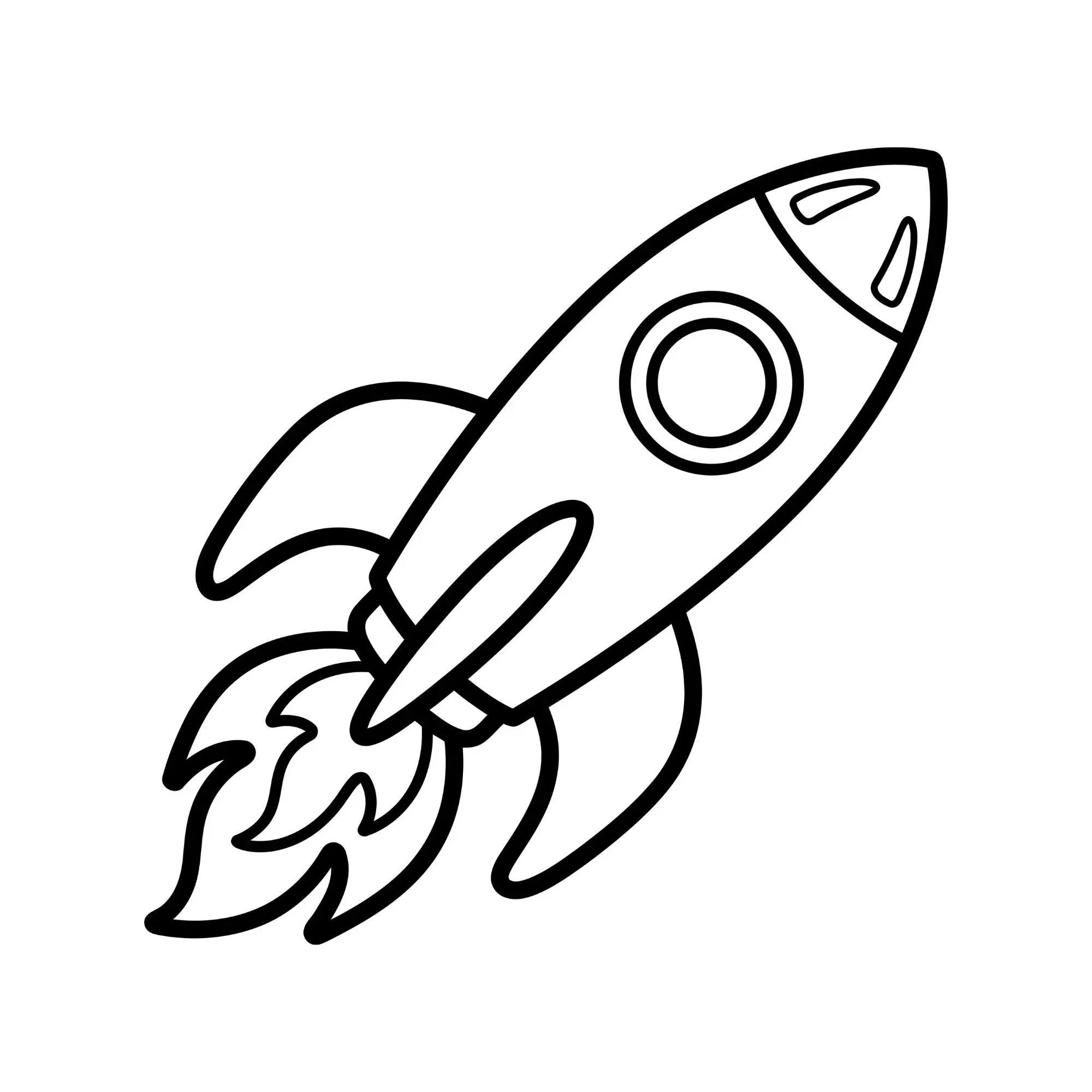 Rocket Svg, Rocket Ship Svg, Rocket Vector, Spaceship Design, Rocket Silhouette, Rocket Clipart, Instant Download