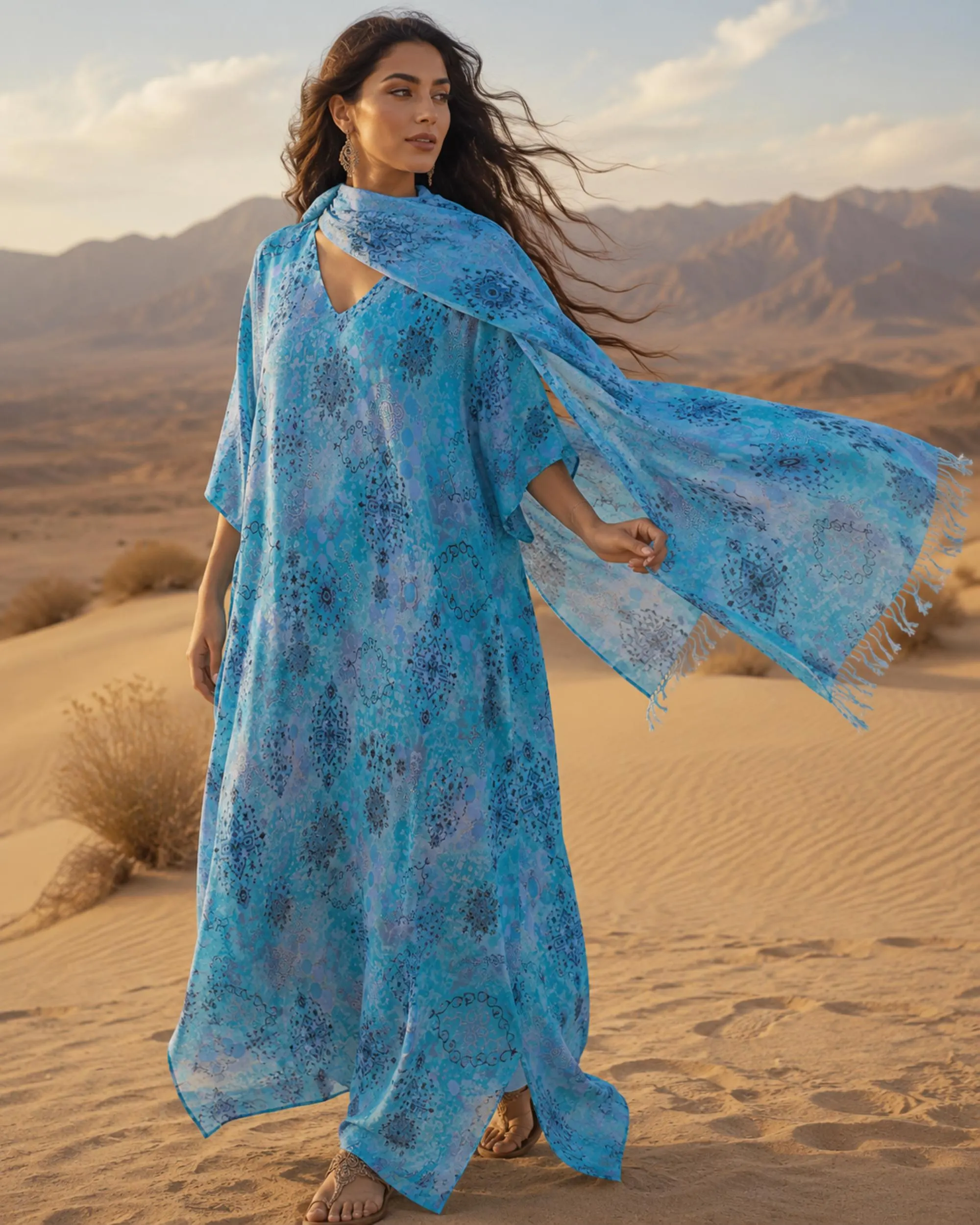 Goddess Reception Graduation Gown Evening Abaya Summer Dress Modest Pakistani Maxi Indian Dress for Wedding Guest Engagement Semi Jumpsuit - image 4