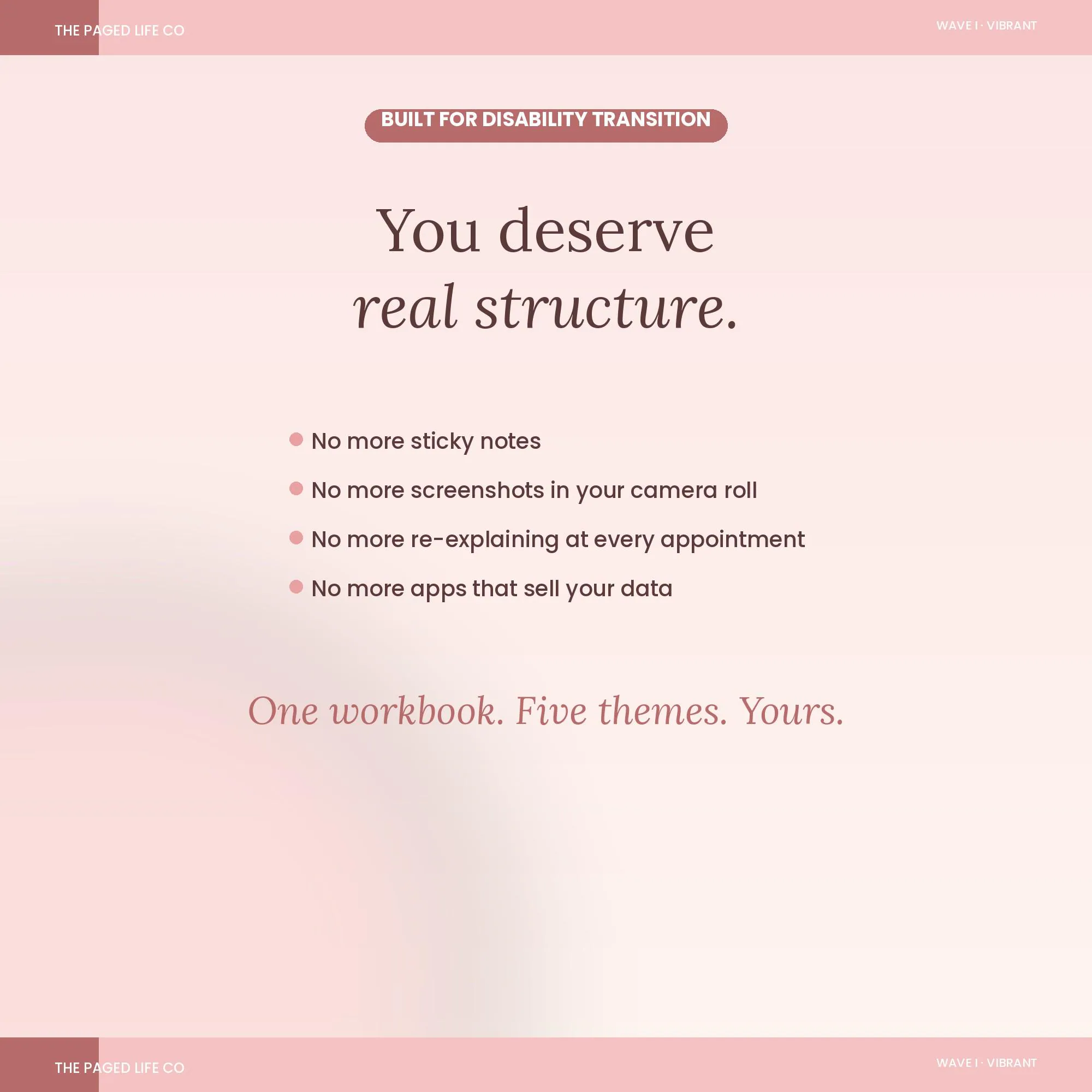 Workplace Disability Disclosure Spreadsheet | ADA Letter Manager HR Accommodations | 5 Aesthetic Themes | Instant Digital Download - image 3