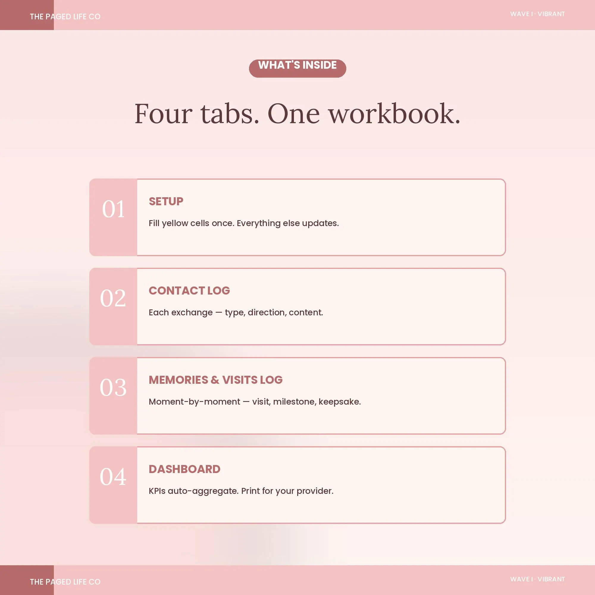 Open Adoption Log Spreadsheet | Updates Visits Letters Memories | 5 Aesthetic Themes | Instant Digital Download - image 4