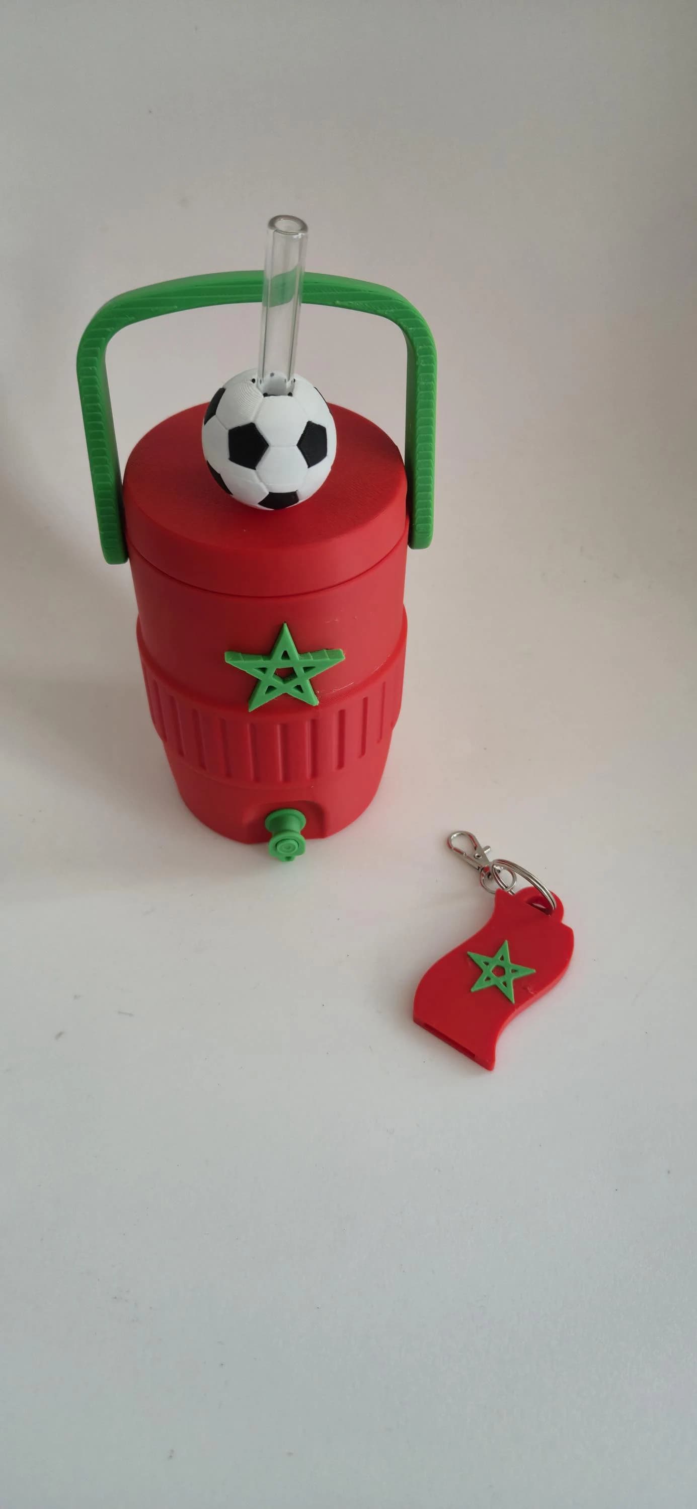 Lot Porte canette soda  - can holder supporter spécial coupe du monde - Maroc - Coupe du monde - image 4