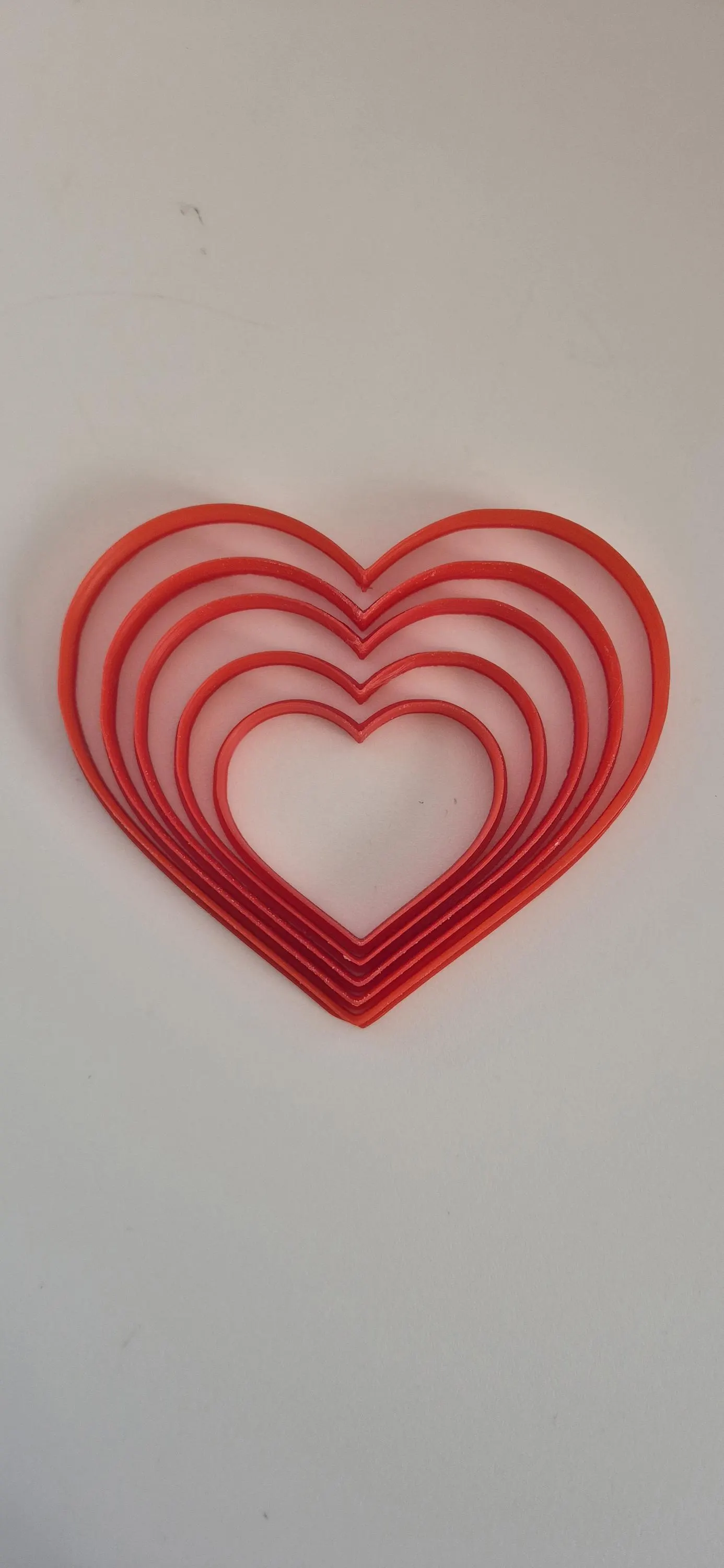 Lot de 5 Emporte-pièces Cœur - Cookie cutter - Biscuit - Pâte à sucre - Saint -Valentin - Accessoire pâtisserie -Valentine's day - Amour - image 2