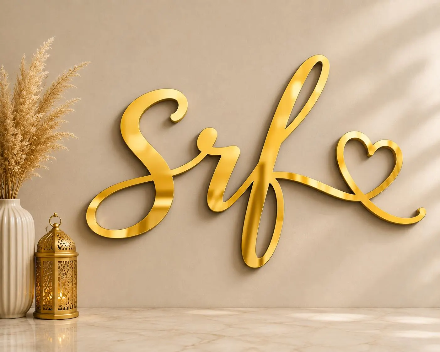 Personalized Name Nursery Wall Decor, Baby Room Plaque Custom Mirror Name Sign - image 3