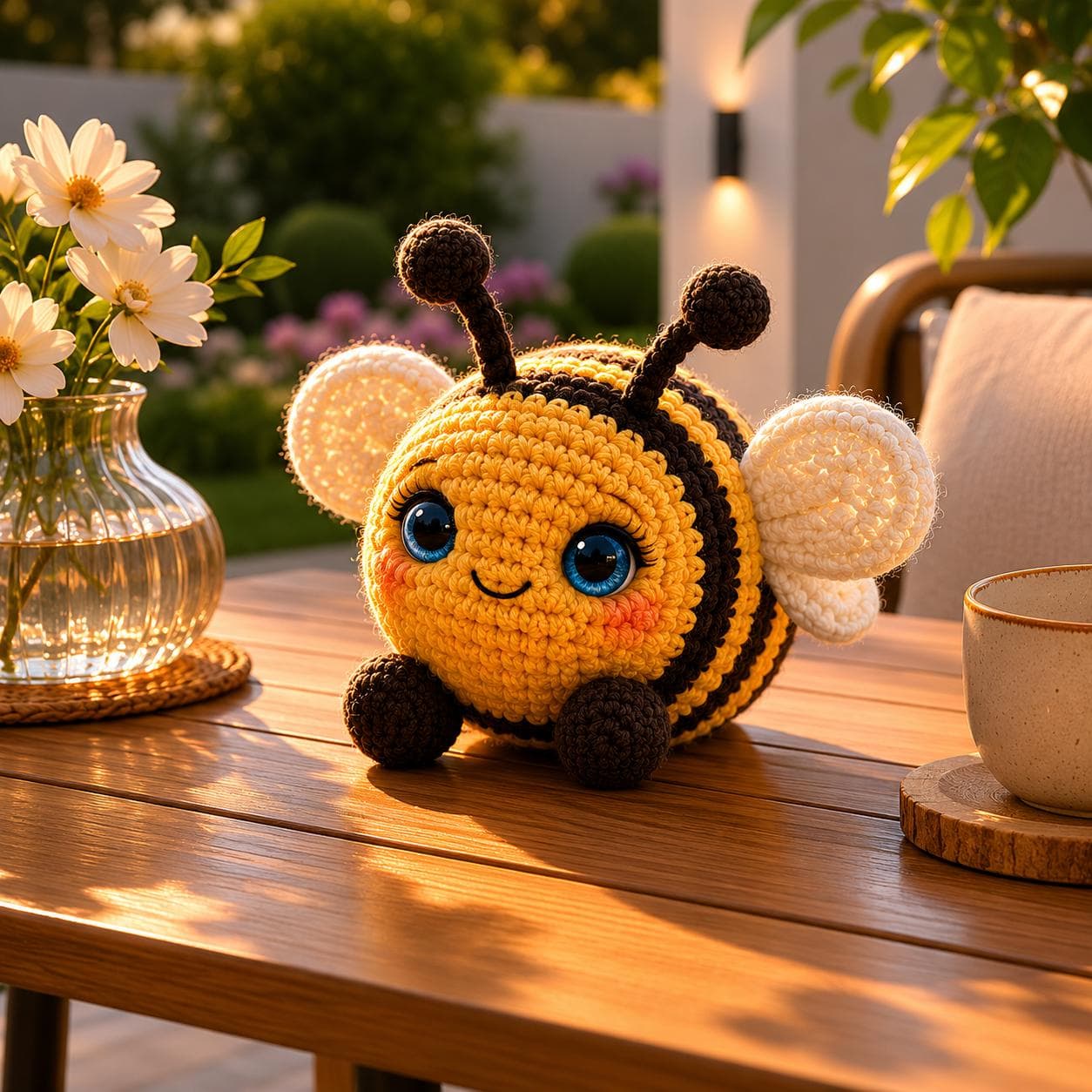 Cute Crochet Bee Pattern PDF, Amigurumi Bee Tutorial, Bumble Bee Plush Crochet Pattern, Kawaii Bee Toy DIY Gift - image 3